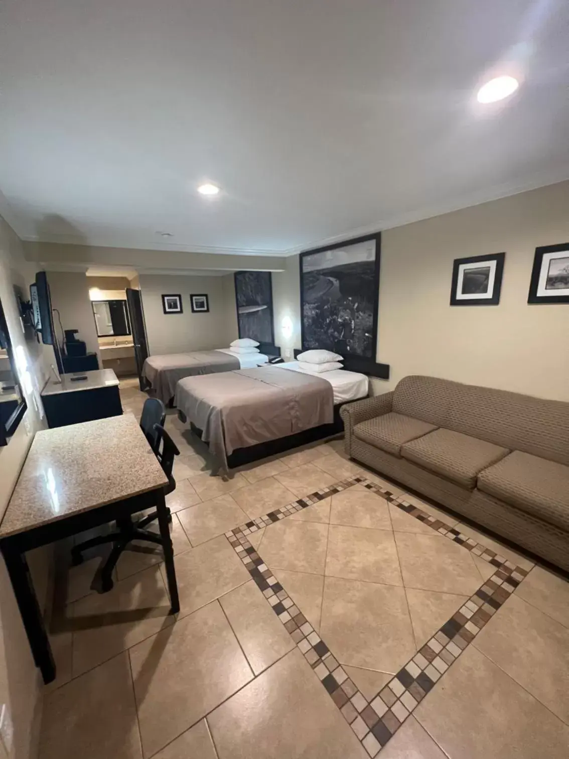 Photo of the whole room in Super 8 by Wyndham McAllen-Downtown-Airport-LA Plaza Mall