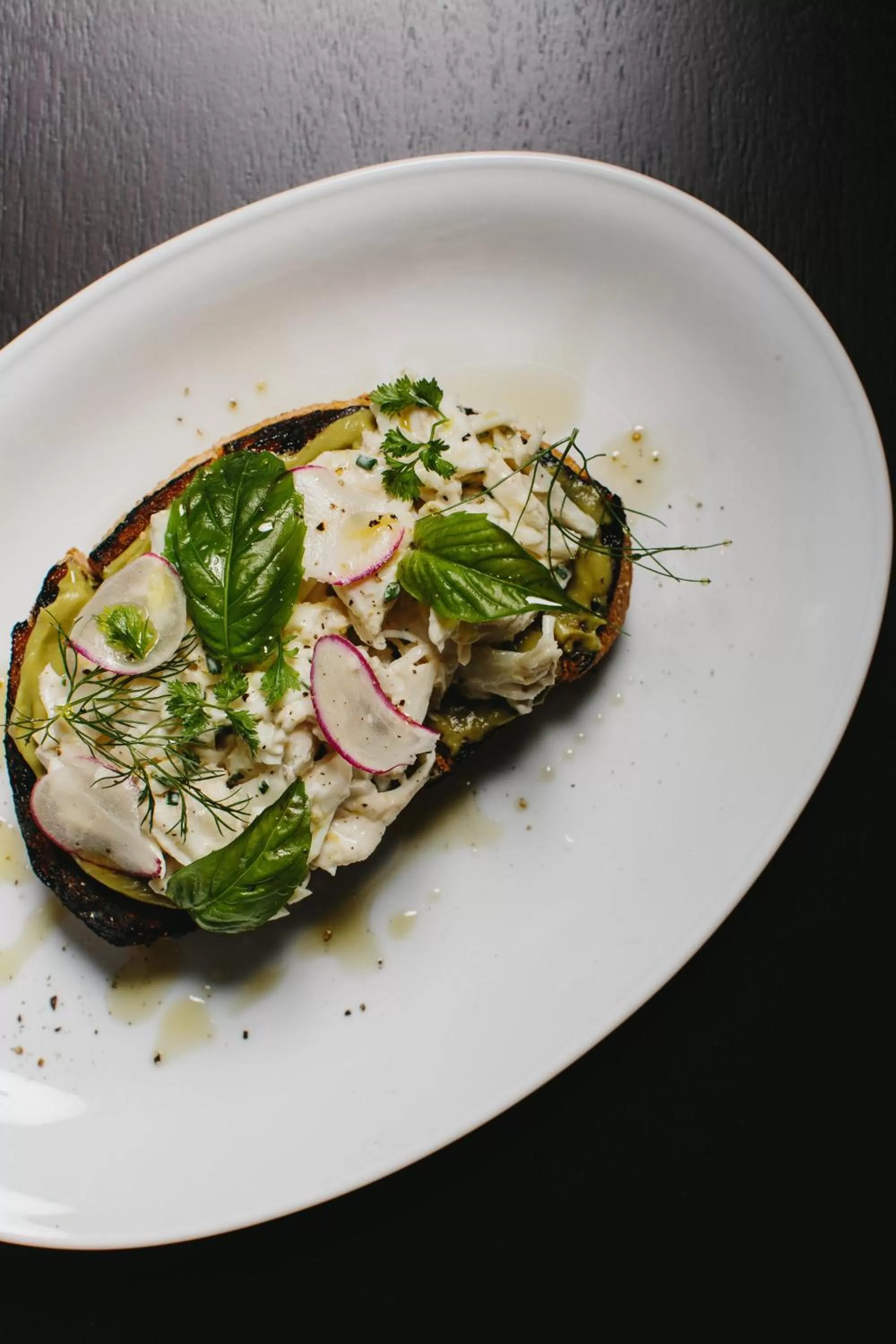 Food close-up in Four Seasons Hotel Atlanta