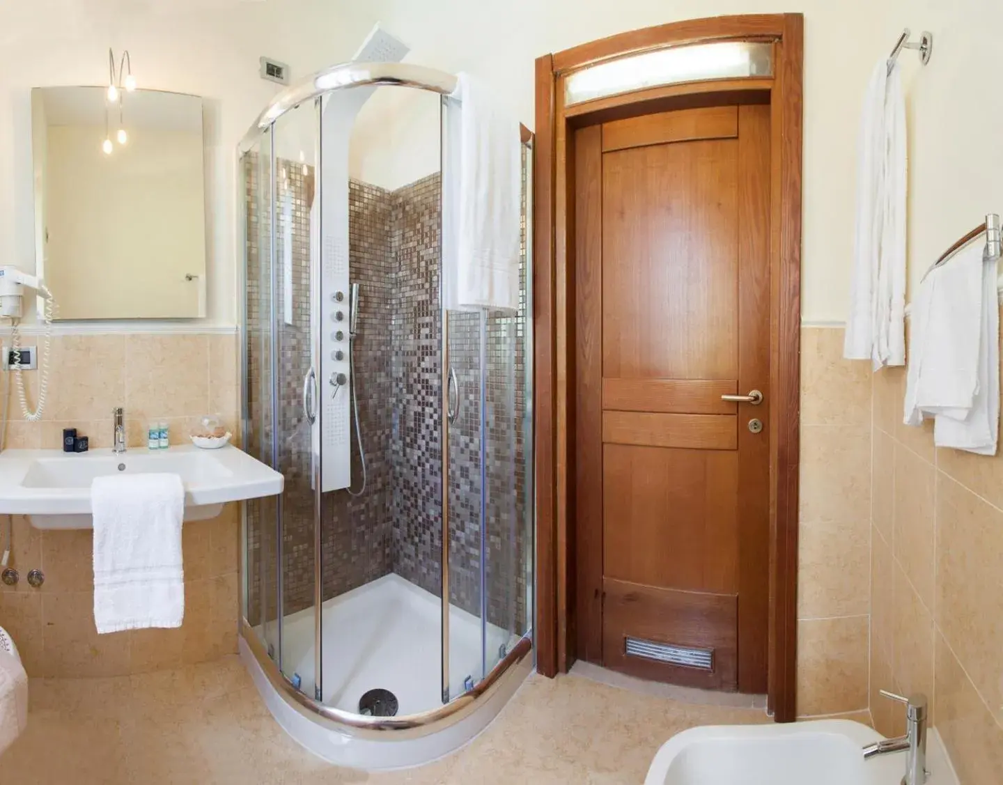 Bathroom in Grand Hotel De Rose