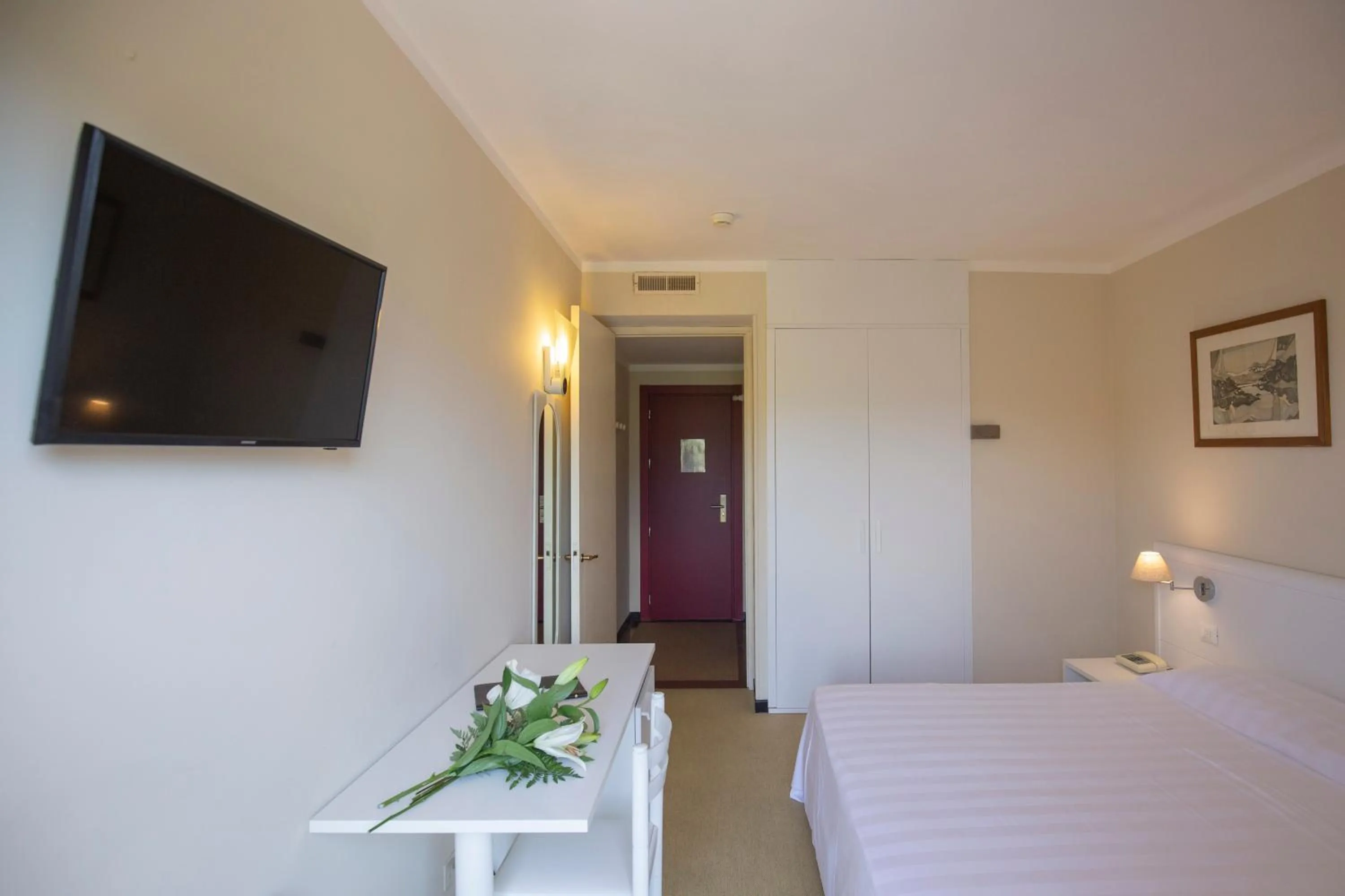 Bed in Hotel Fabricia