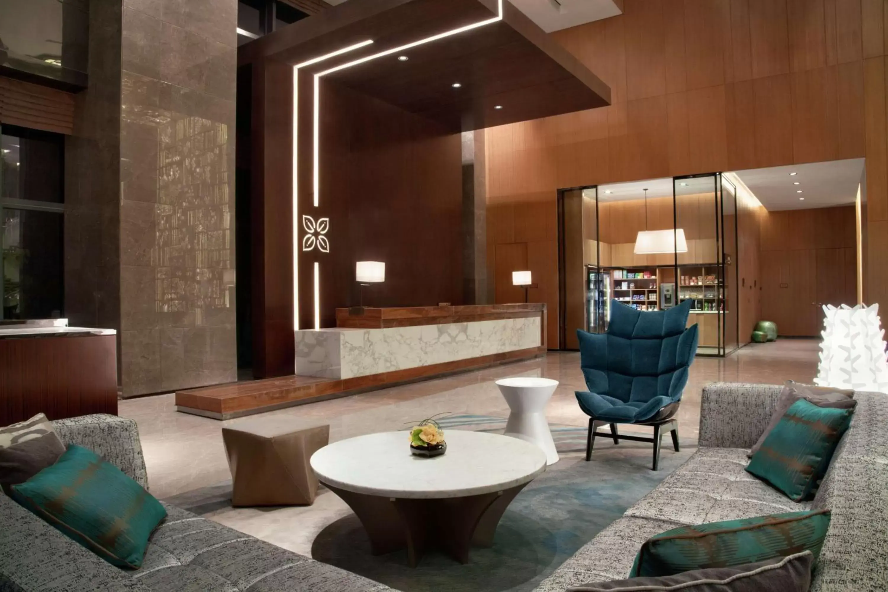 Lobby or reception, Lobby/Reception in Hilton Garden Inn Shenzhen Bao'an