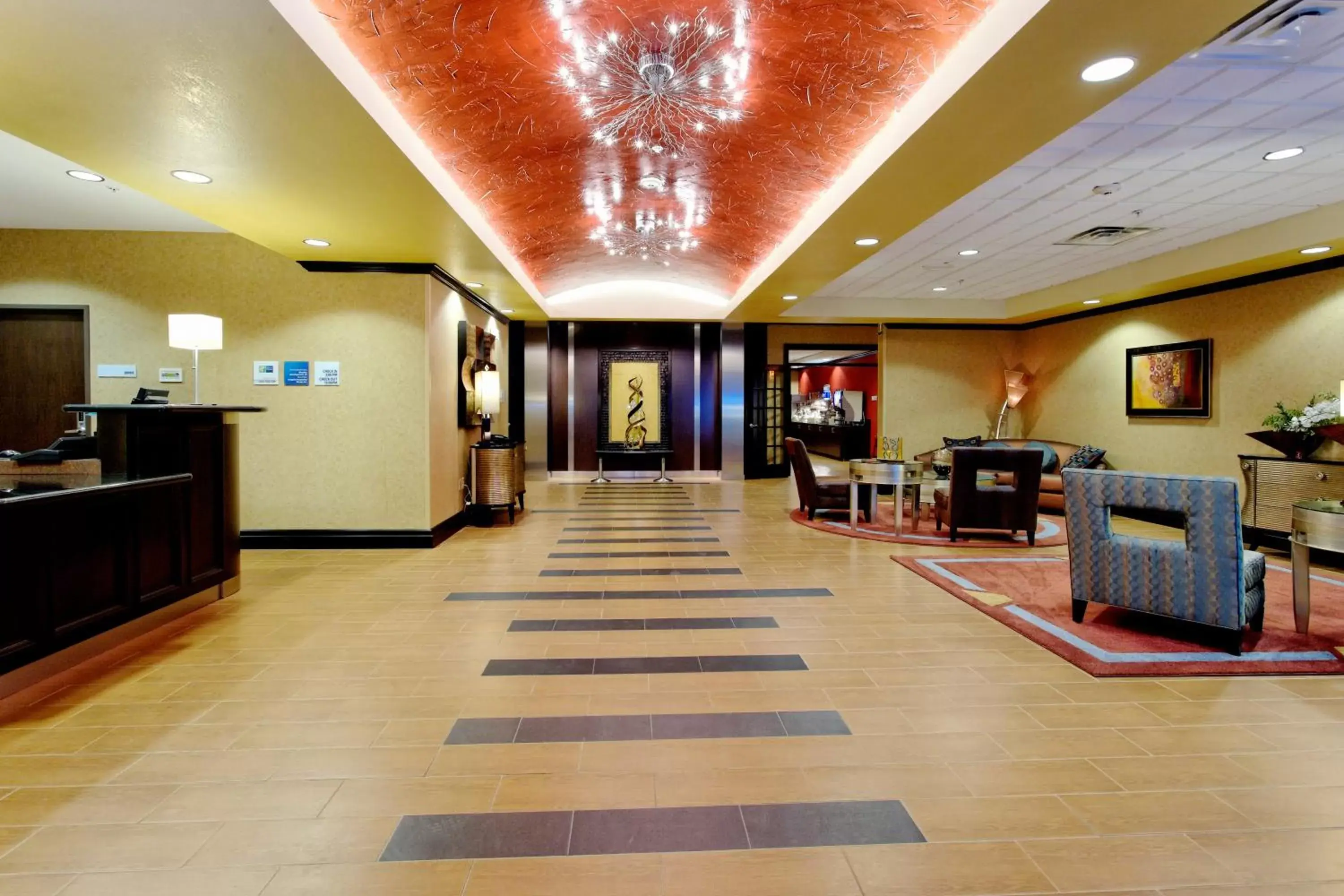 Property building, Lobby/Reception in Holiday Inn Express Hotel and Suites - Odessa, an IHG Hotel