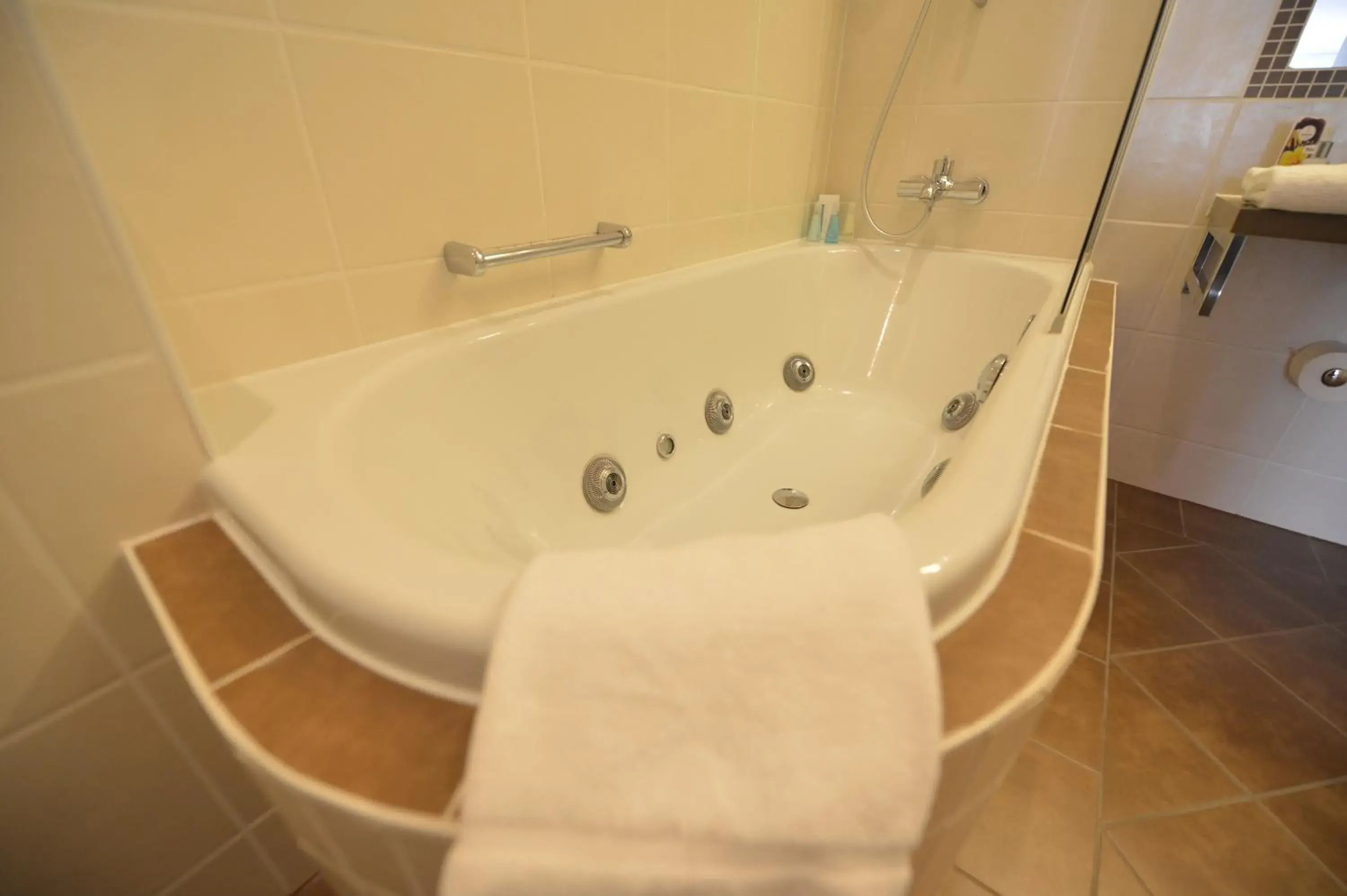 Hot Tub, Bathroom in Prinzhotel Rothenburg