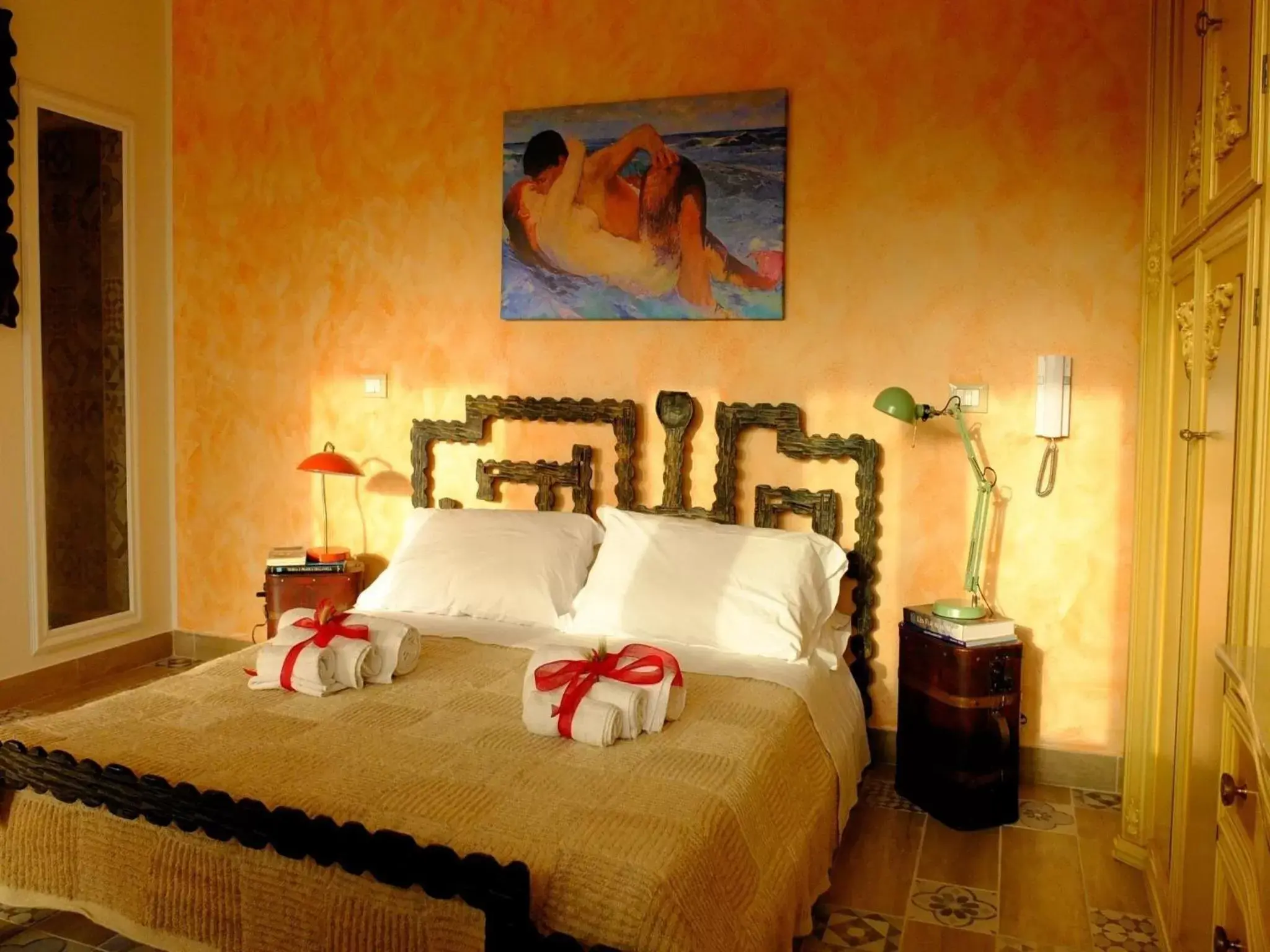 Photo of the whole room, Bed in Incanto delle Ninfe