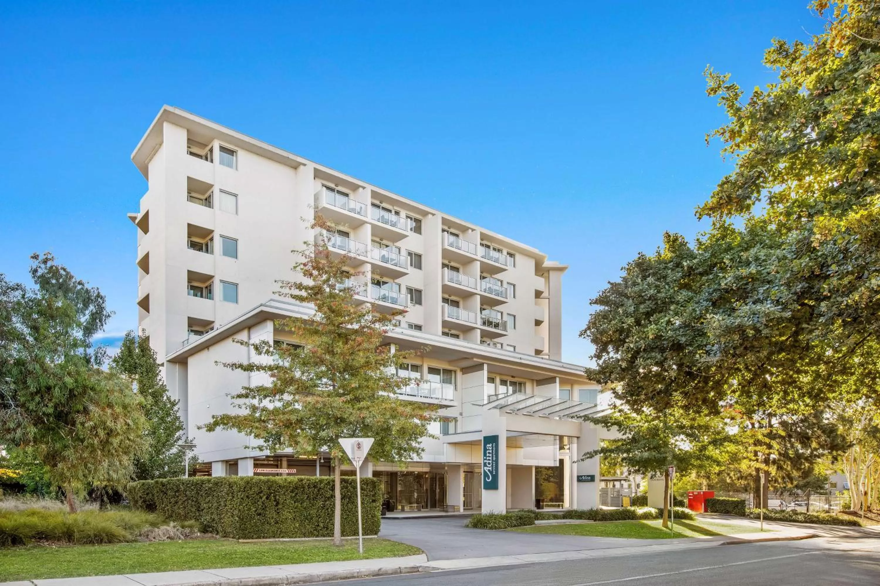 Property building in Adina Serviced Apartments Canberra Dickson