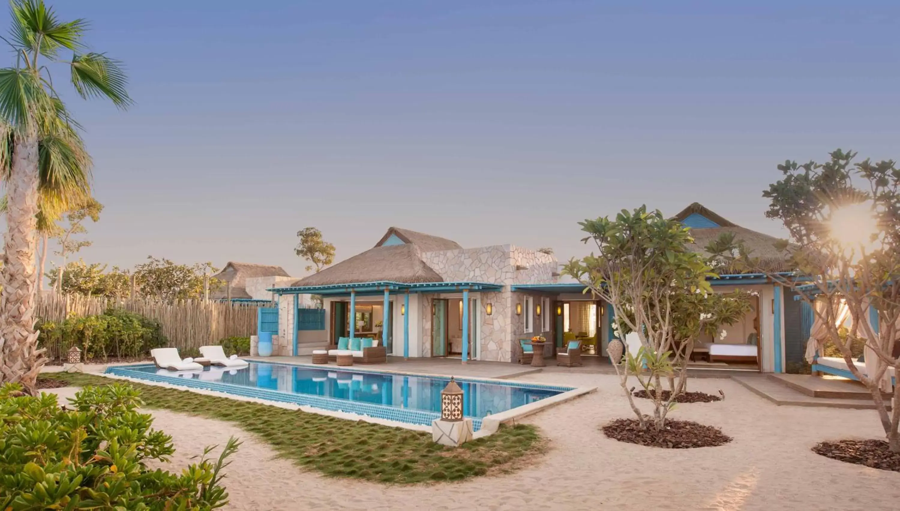 Pool view in Banana Island Resort Doha by Anantara Pool view in Banana Island Resort Doha by Anantara