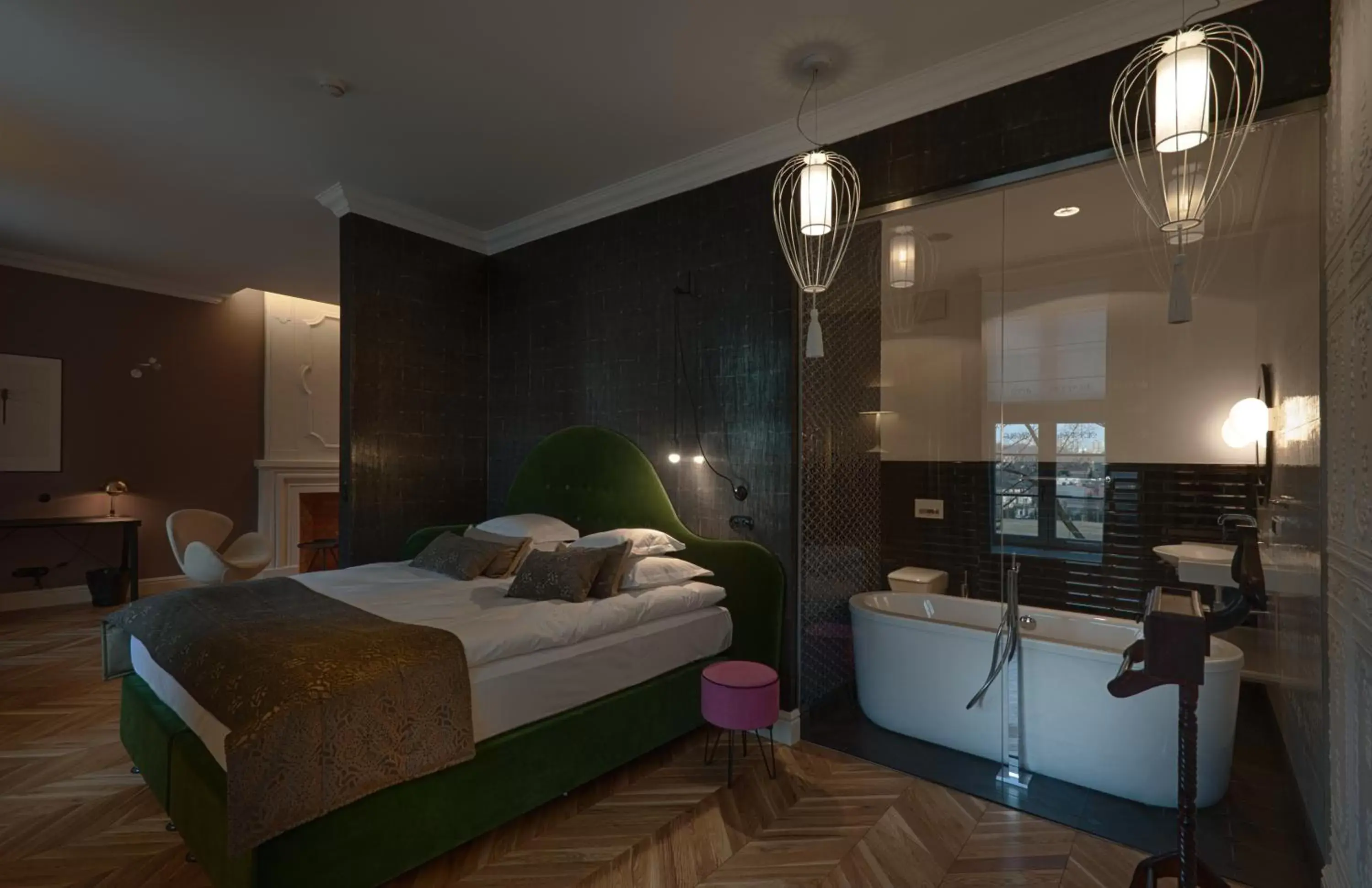 Bedroom, Bed in Relais & Châteaux Hotel Quadrille - Adults Only Bedroom, Bed in Relais & Châteaux Hotel Quadrille - Adults Only