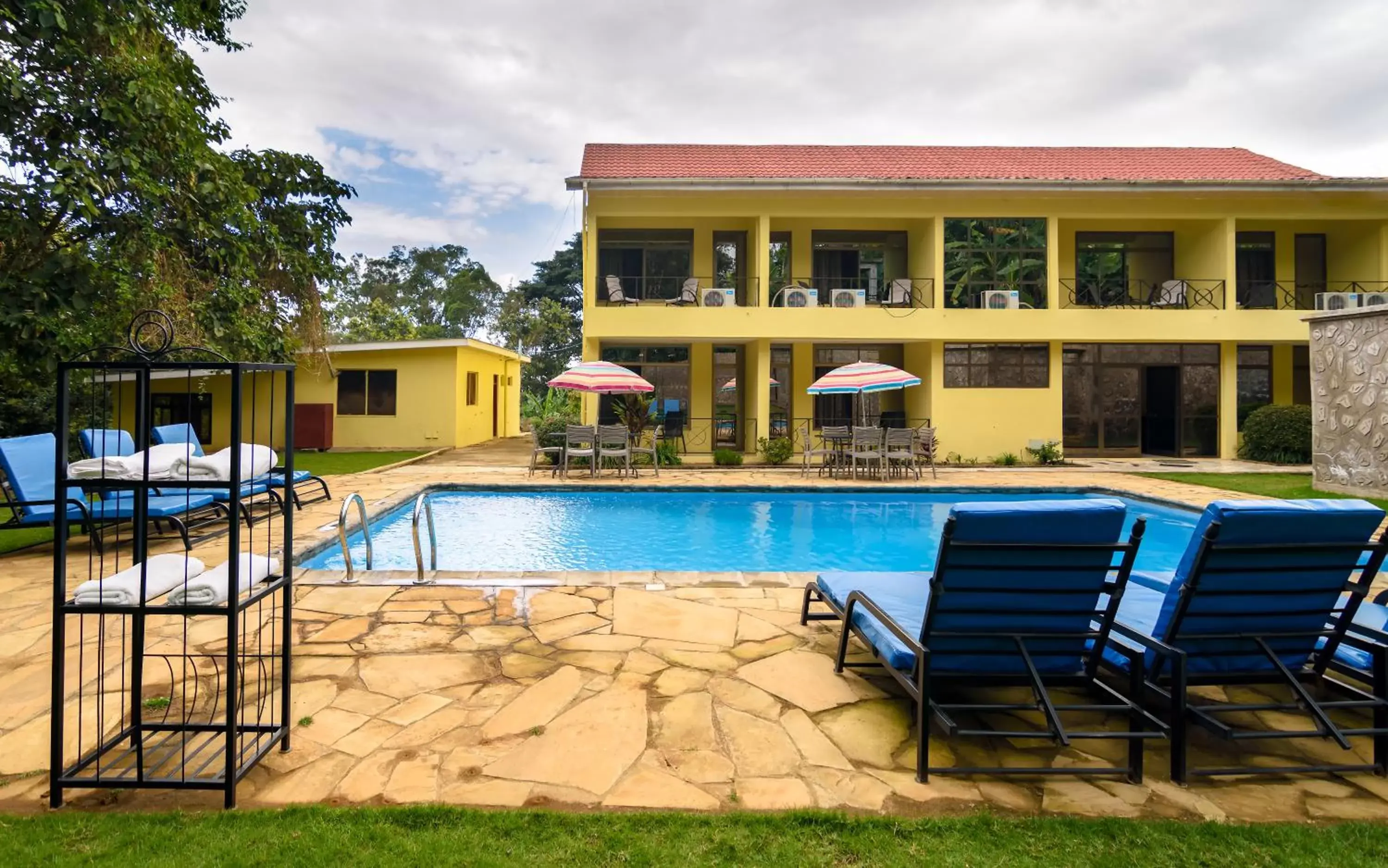 Property building, Swimming Pool in Mvuli Hotels Arusha
