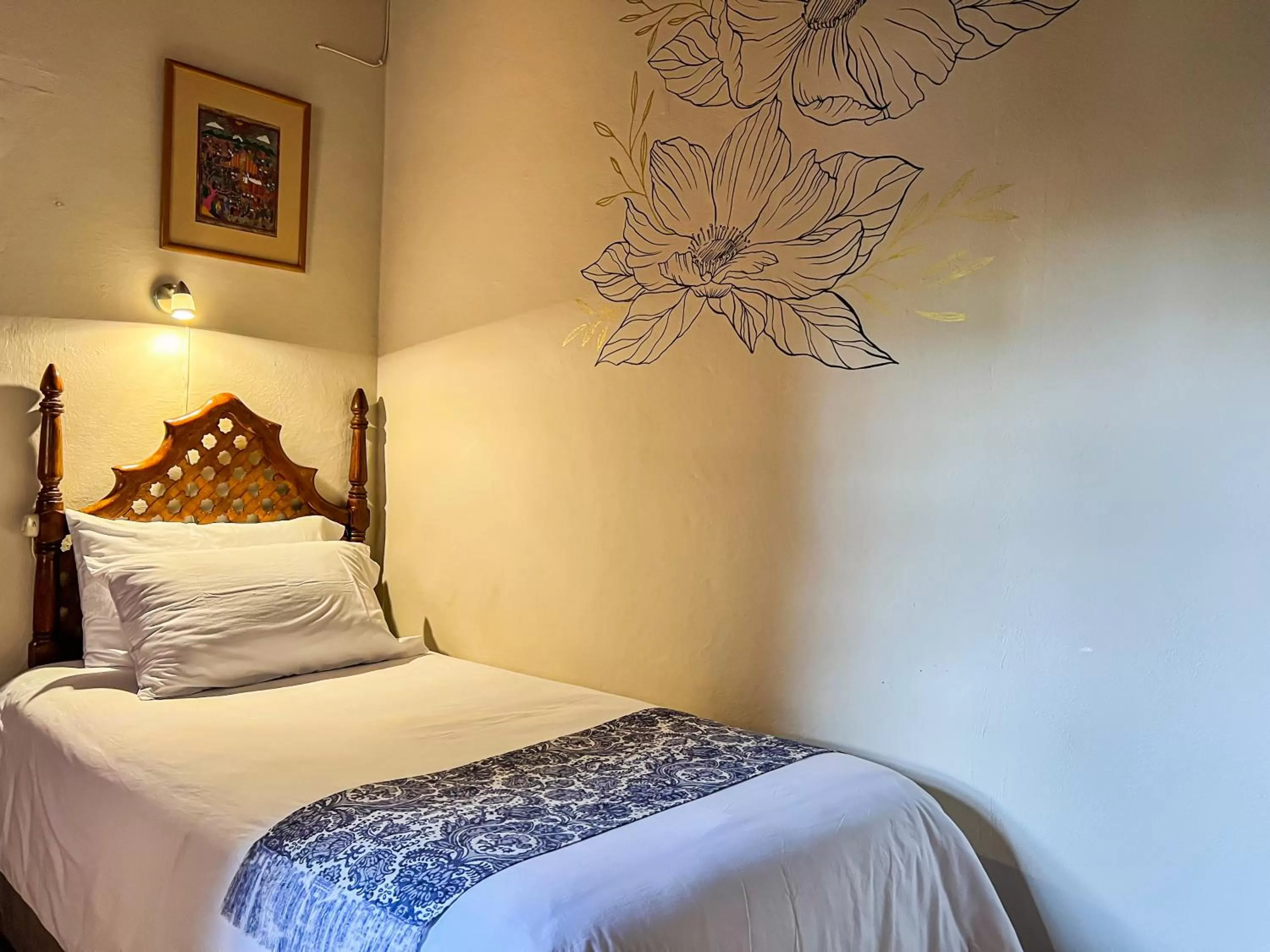 Bed in Hacienda de las Flores