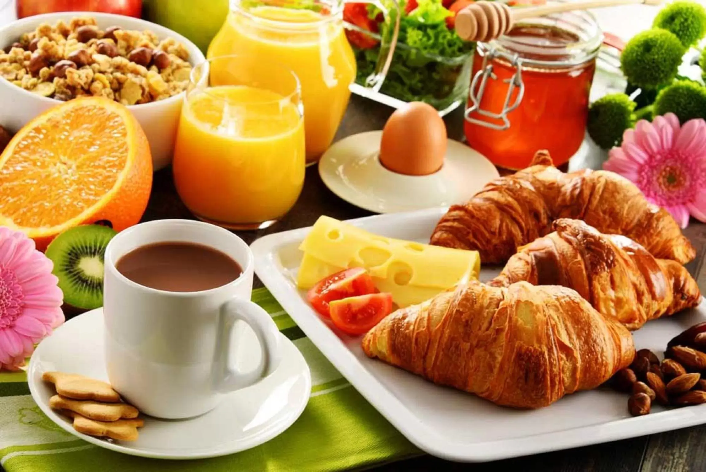 American breakfast, Breakfast in Comfort Suites