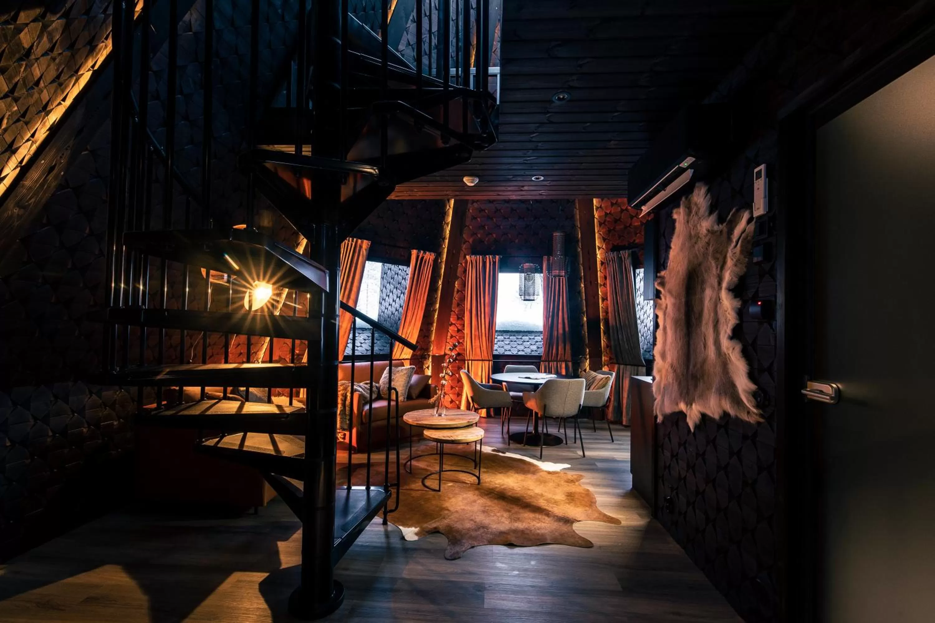 Living room in Apukka Resort