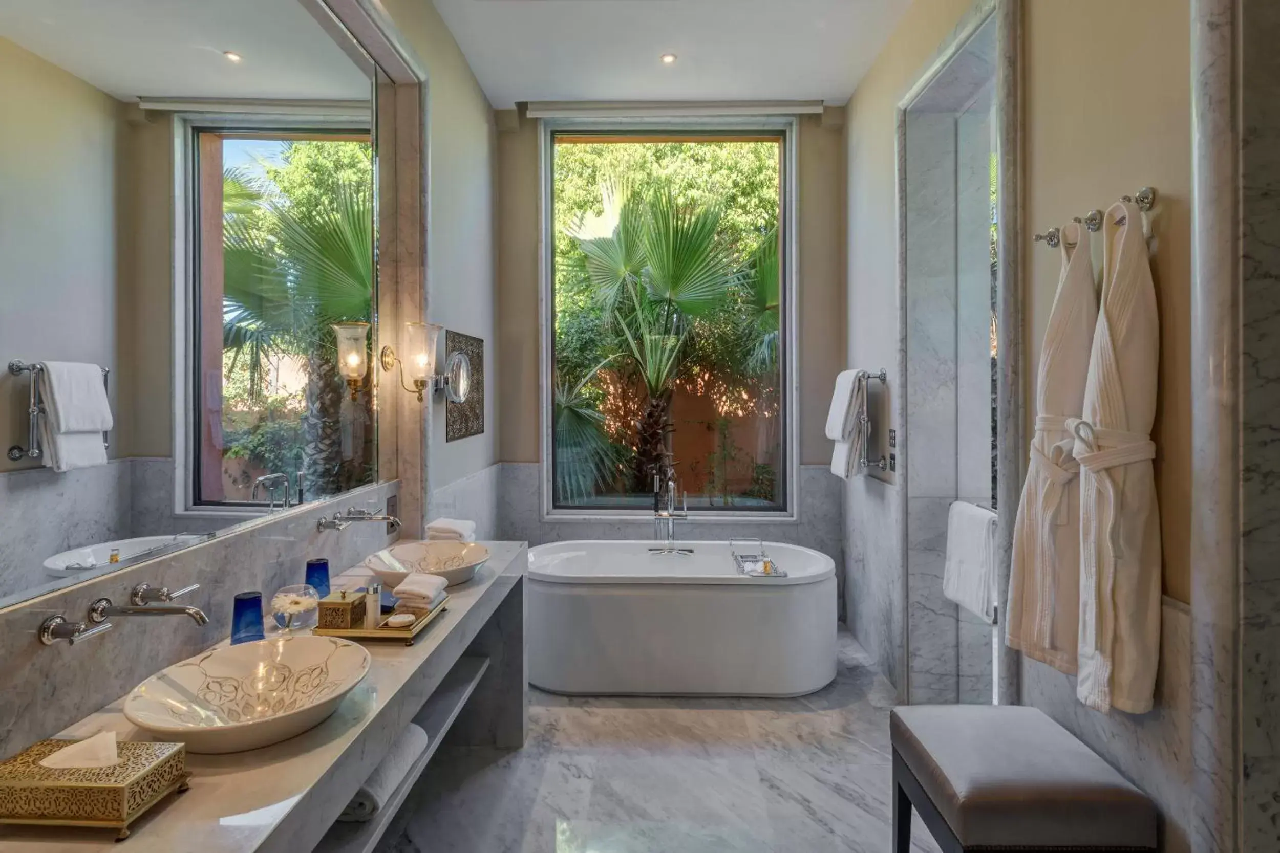 Bathroom in The Oberoi Marrakech