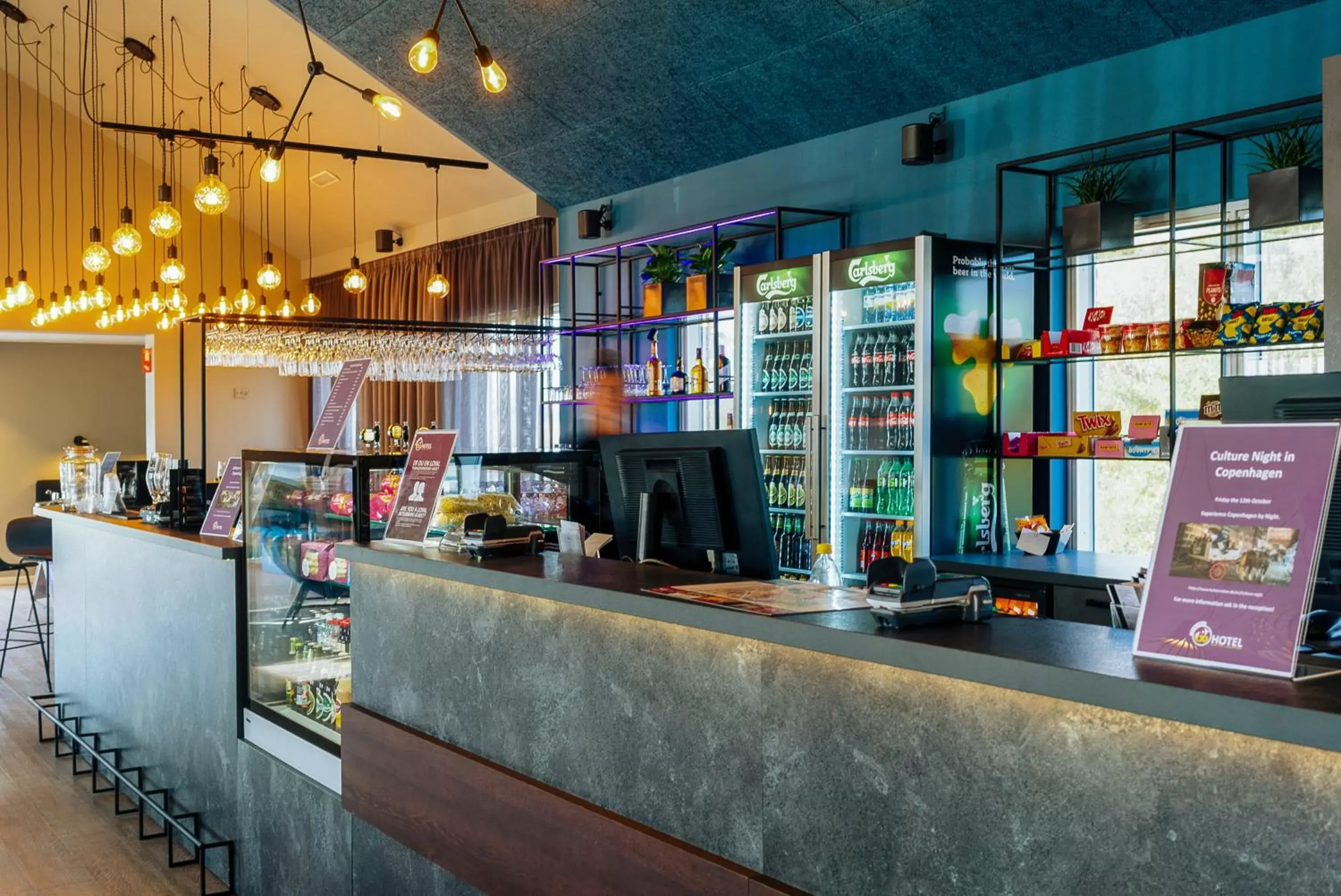 Lounge or bar in Copenhagen Go Hotel Lounge or bar in Copenhagen Go Hotel