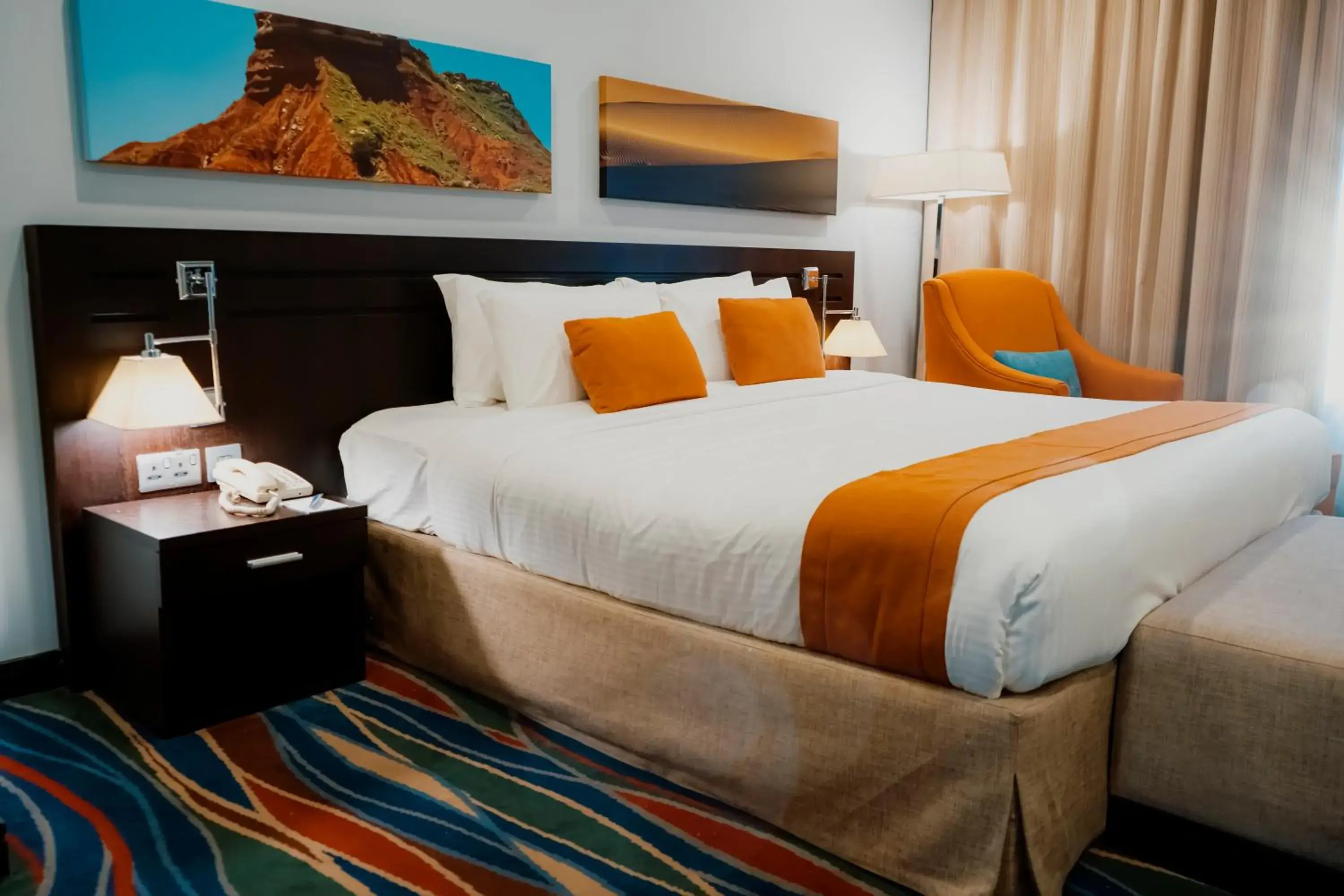 Bedroom, Bed in City Seasons Hotel & Suites Muscat