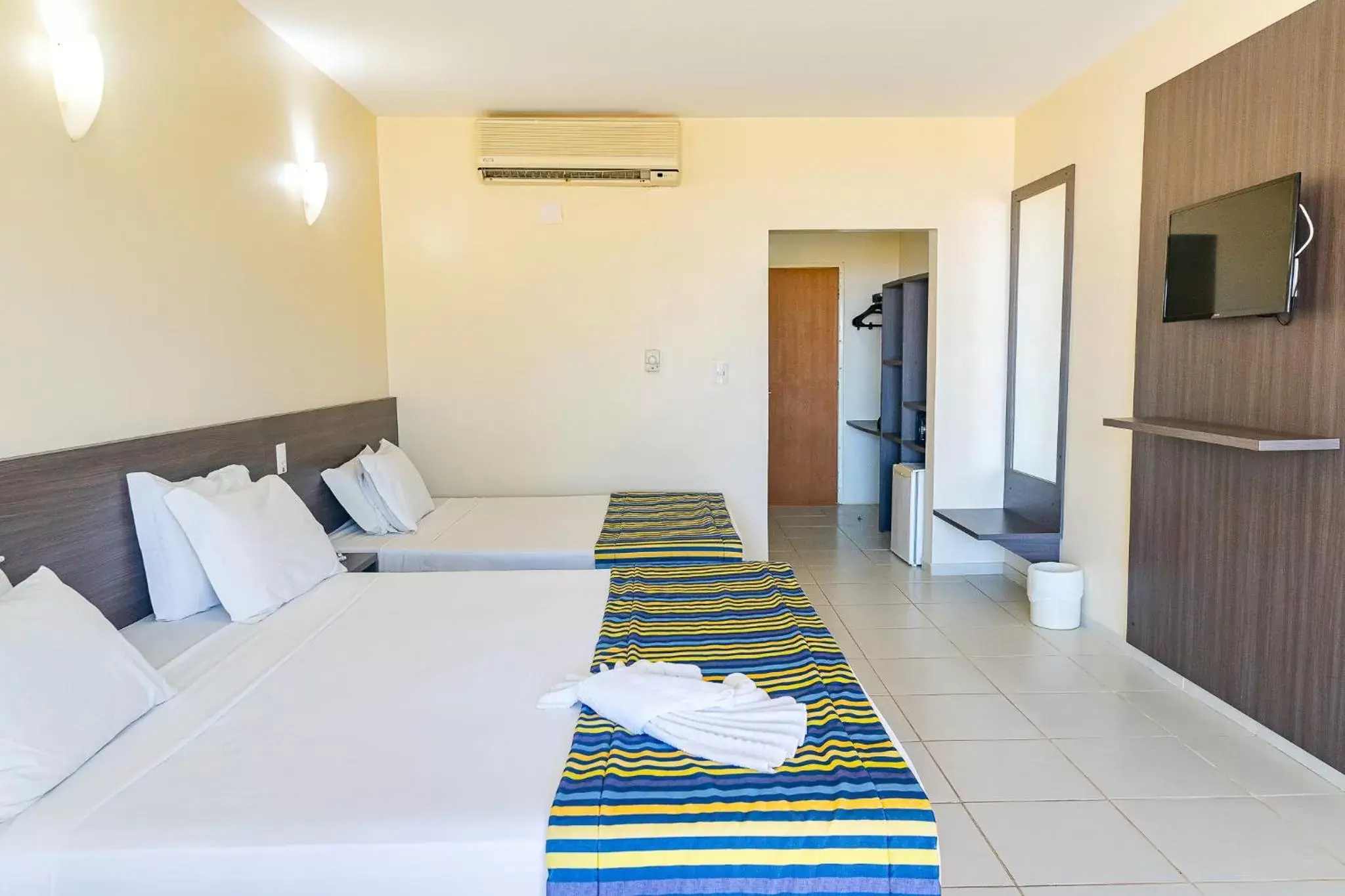 Bed in Makai Resort All Inclusive Convention Aracaju