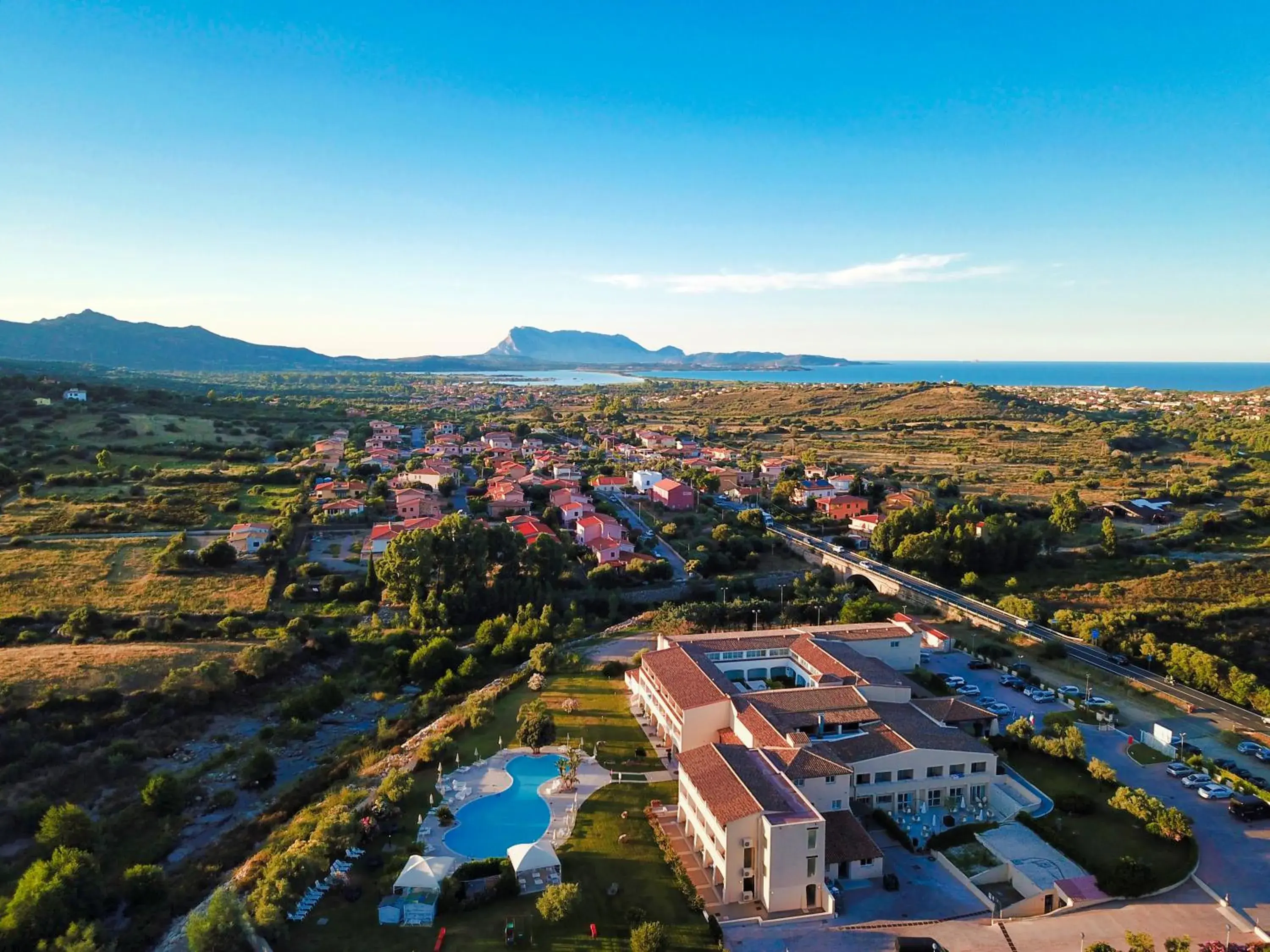 View (from property/room), Bird's-eye View in Hotel San Teodoro