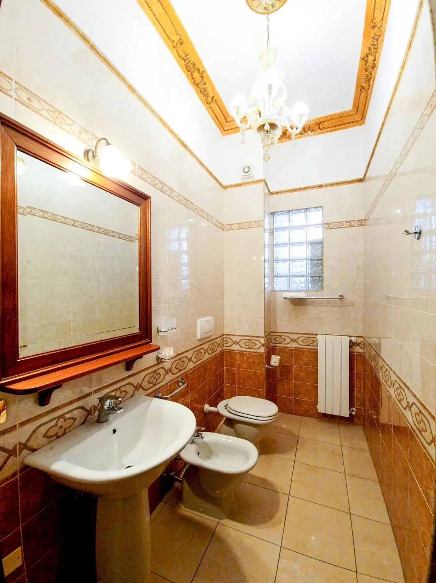 Bathroom in Euro Hotel Iglesias