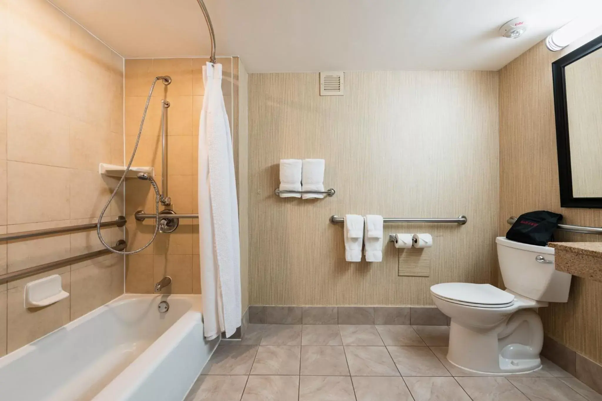 Bathroom in Crowne Plaza Newark Airport, an IHG Hotel