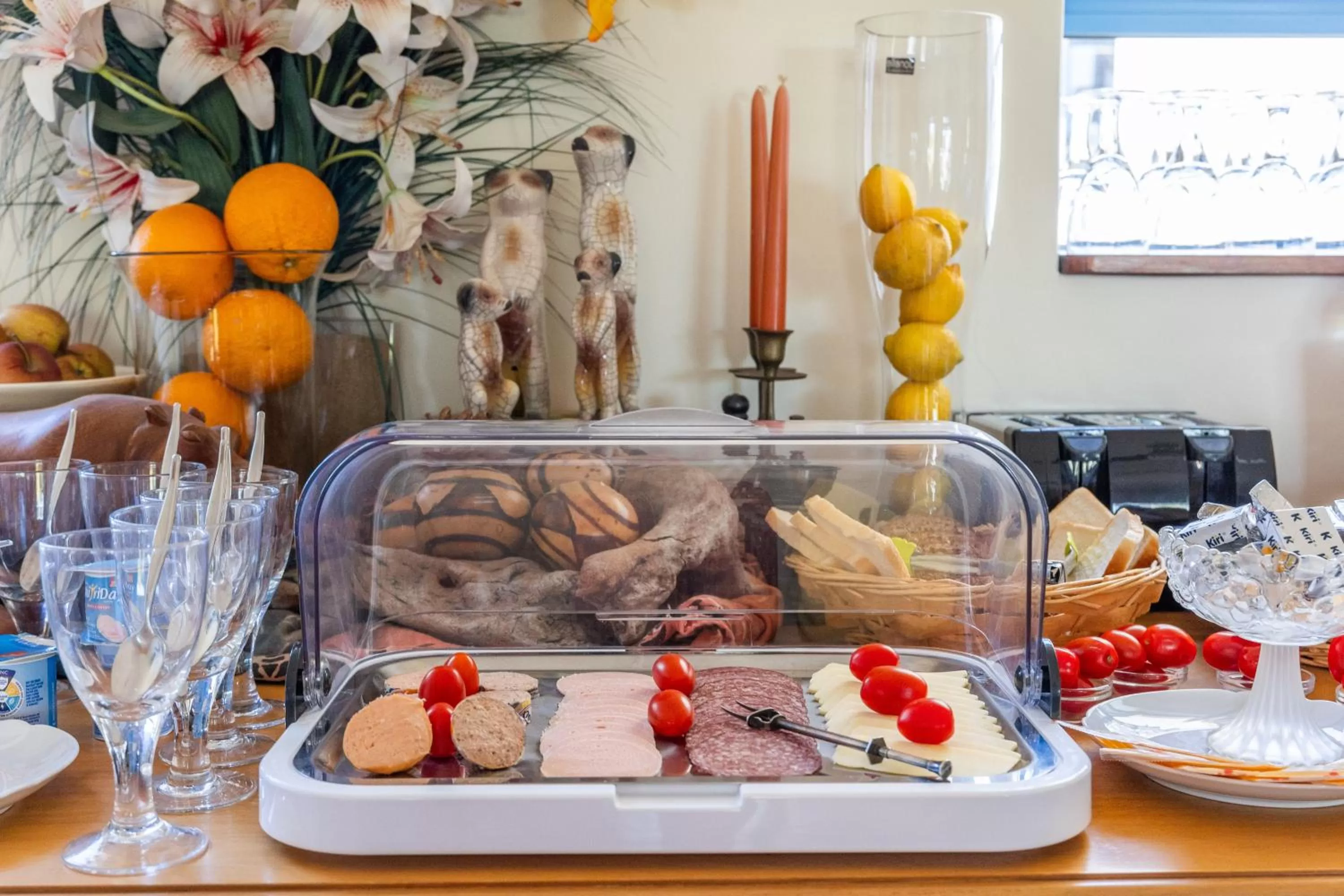 Breakfast in Gästehaus Pinkepank