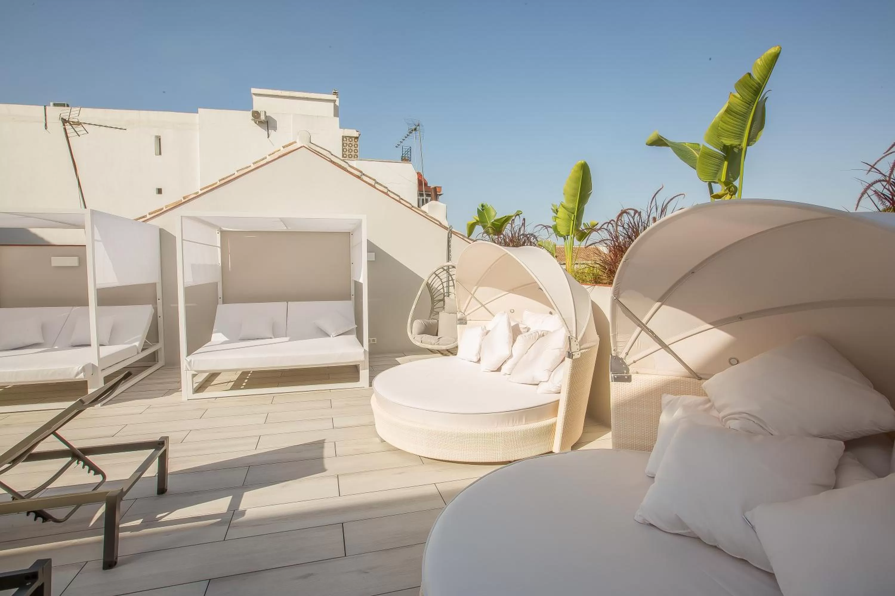 Balcony/Terrace in Hotel Brö-Adults Recommended