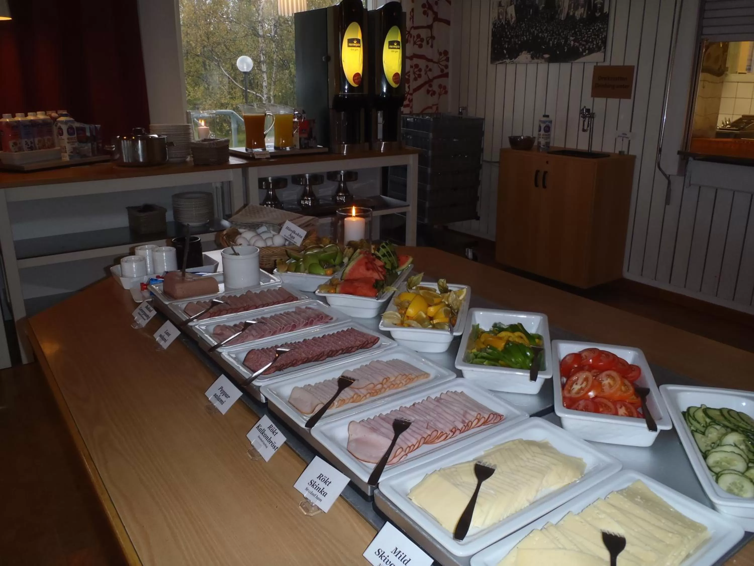 Food close-up in STF Malmfältens Folkhögskola