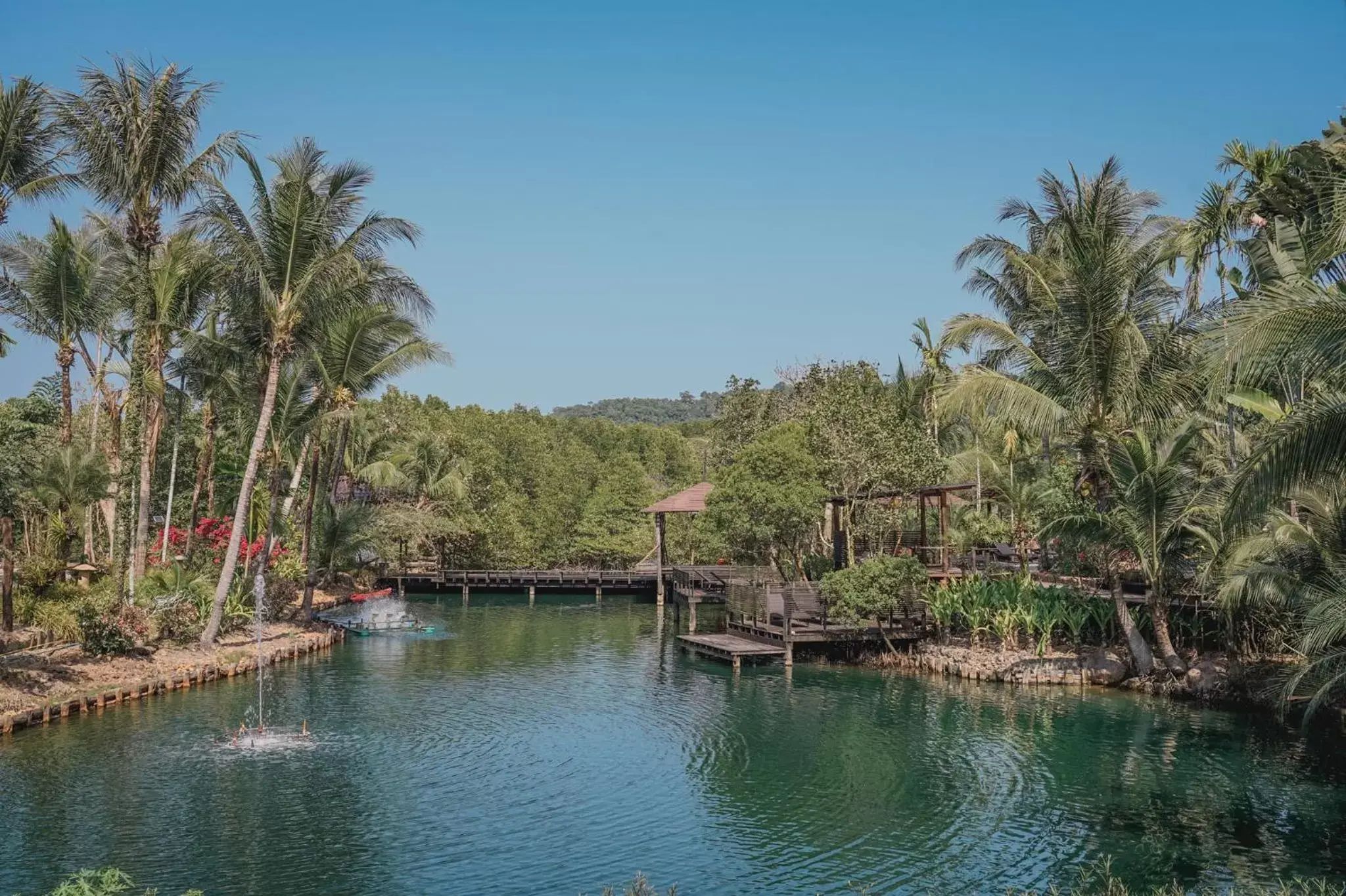 Natural landscape in The Spa Koh Chang Resort