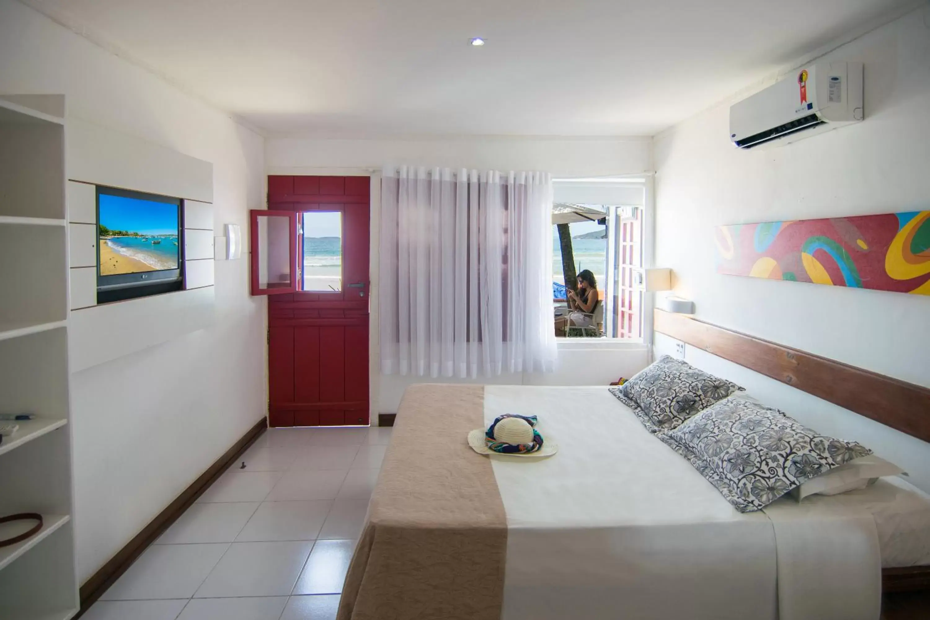 Standard Double Room with Sea View - Ground Floor in Chez Pitu Praia Hotel Standard Double Room with Sea View - Ground Floor in Chez Pitu Praia Hotel