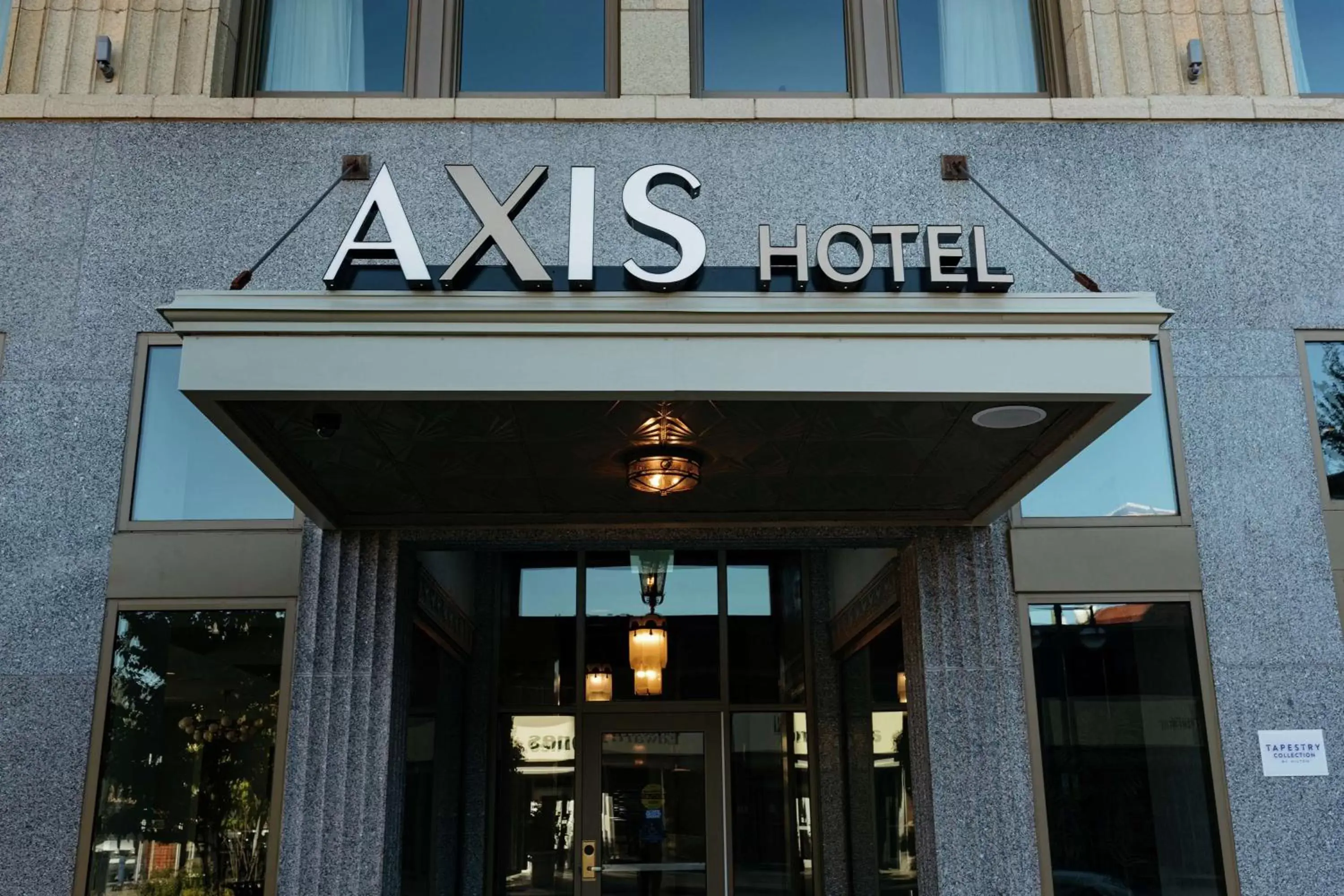 Property building in The Axis Moline Hotel, Tapestry Collection By Hilton