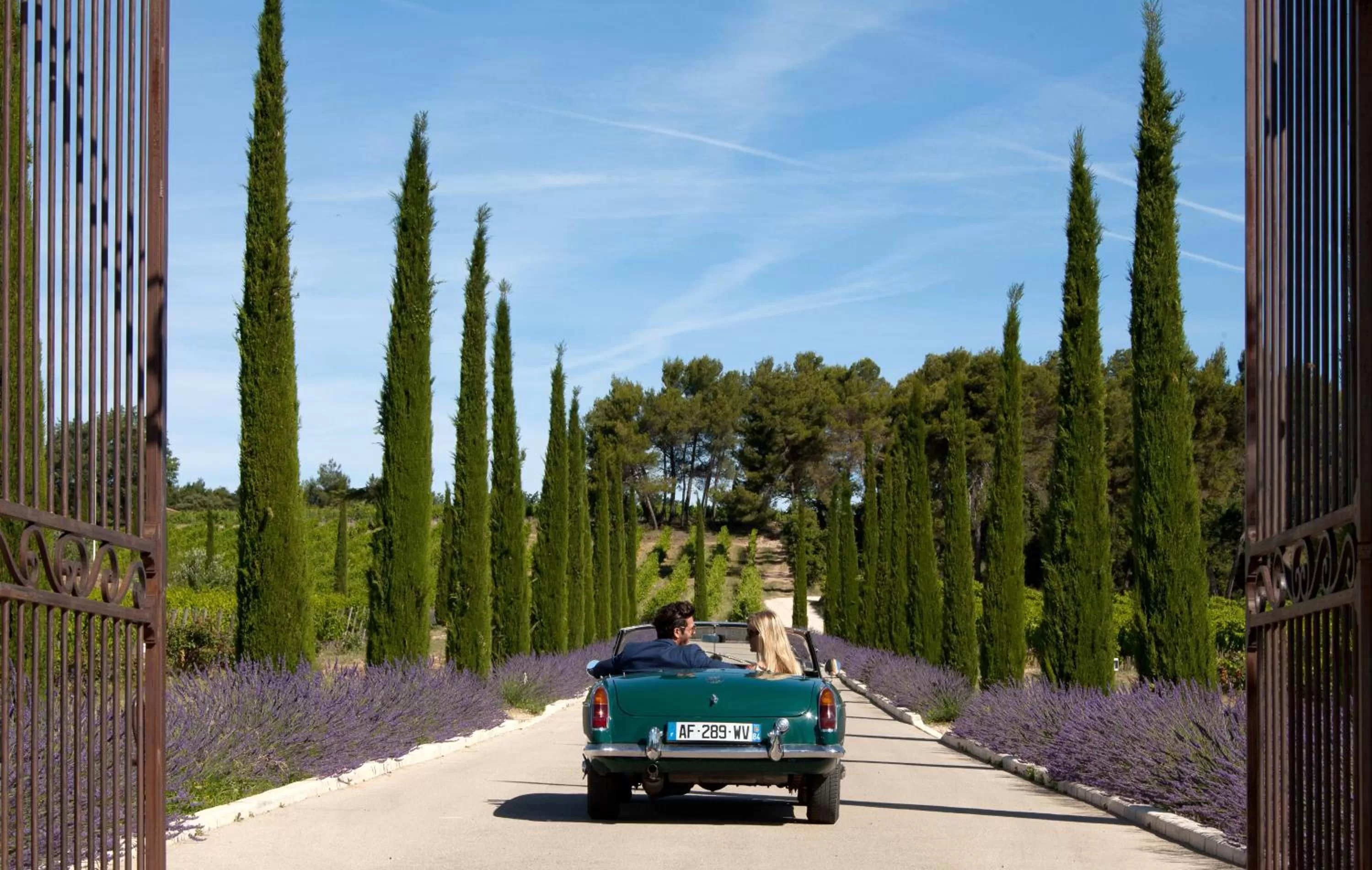 Facade/entrance in Coquillade Provence - Relais & Châteaux