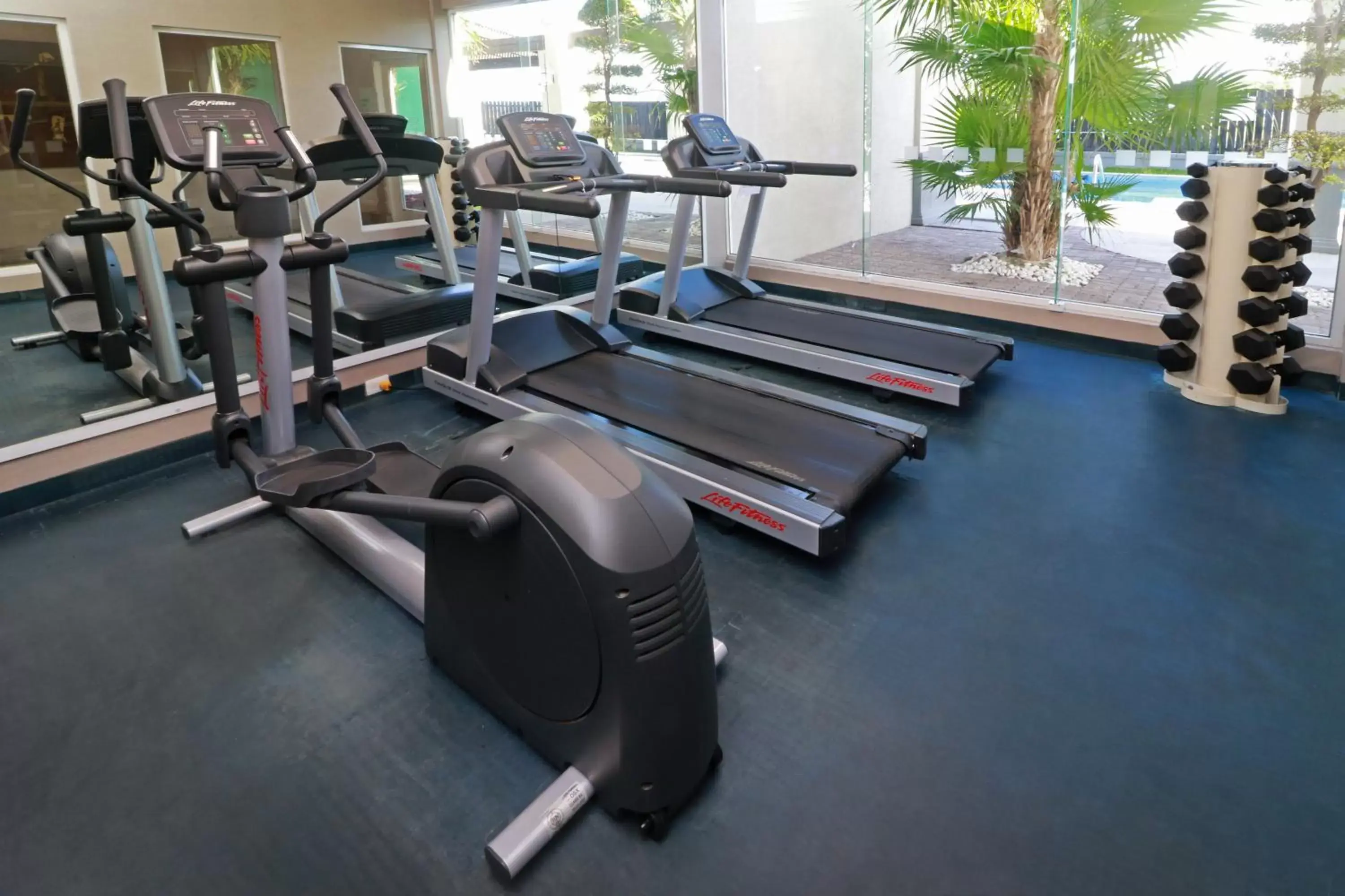 Fitness centre/facilities, Fitness Center/Facilities in Holiday Inn Reynosa Industrial Poniente, an IHG Hotel