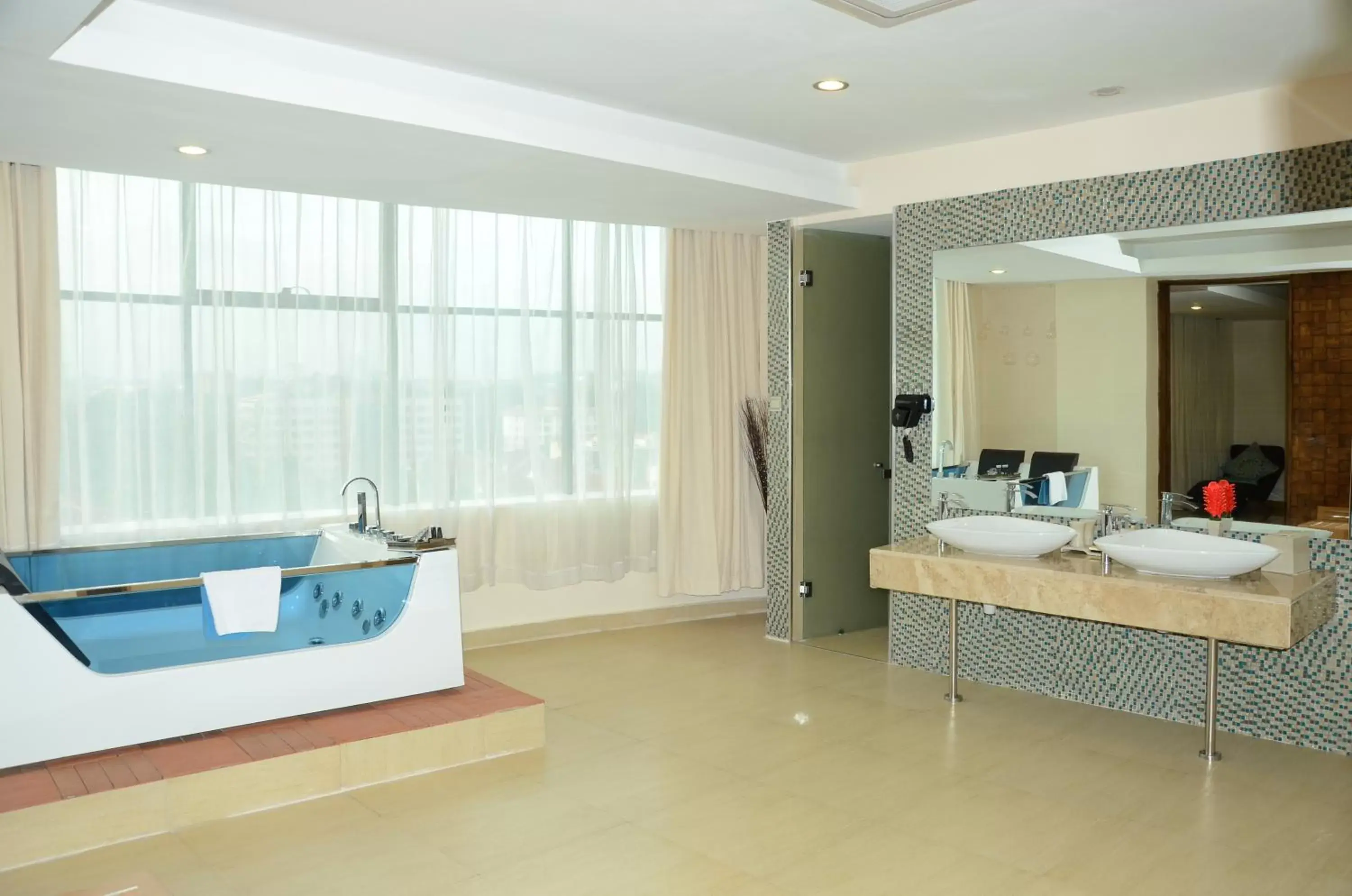 Bathroom in PrideInn Azure Hotel Nairobi Westlands