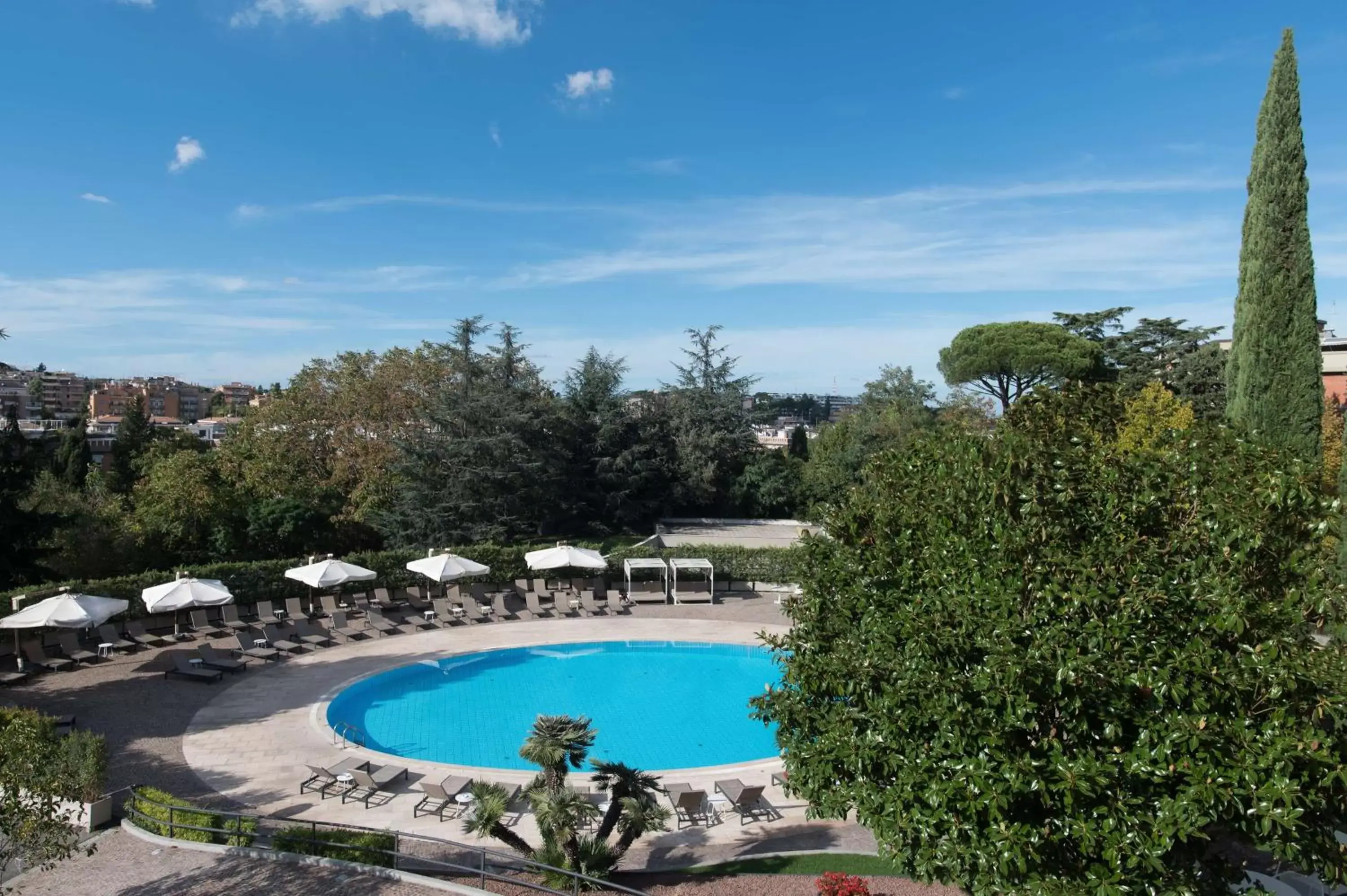 Swimming pool, Pool View in NH Roma Villa Carpegna