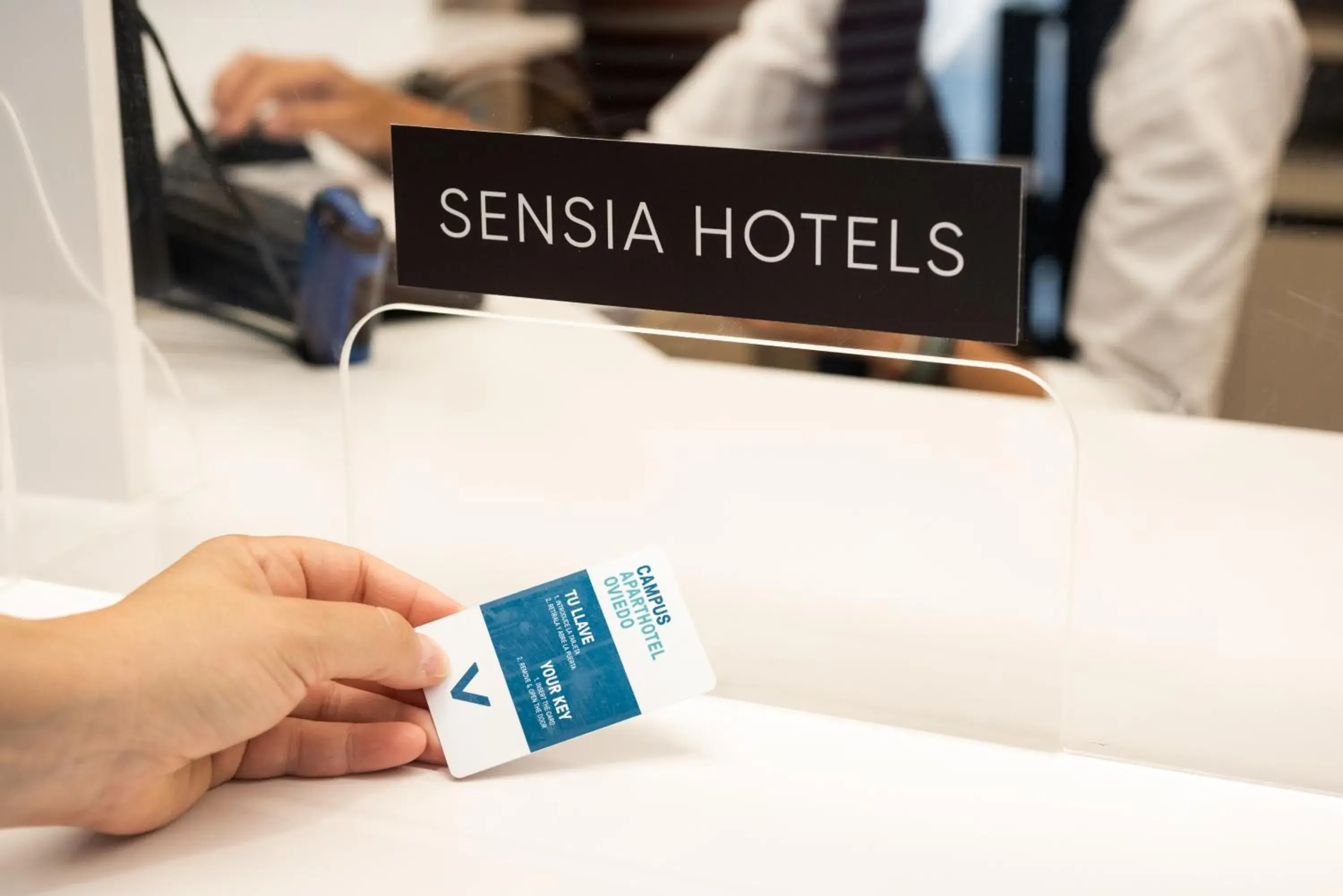 Lobby or reception in Aparthotel Campus Lobby or reception in Aparthotel Campus