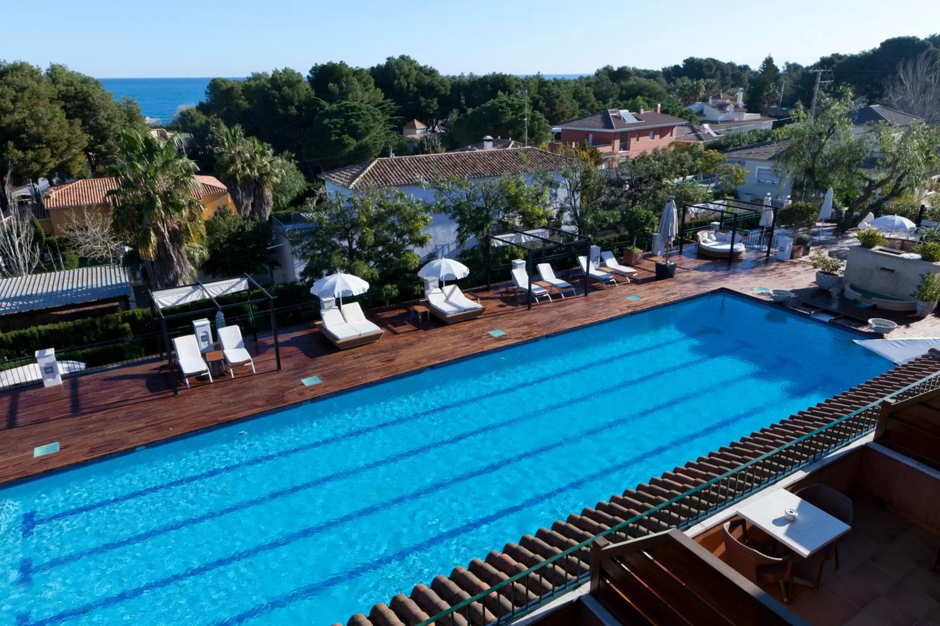 Swimming pool, Pool View in Hotel MR Les Rotes