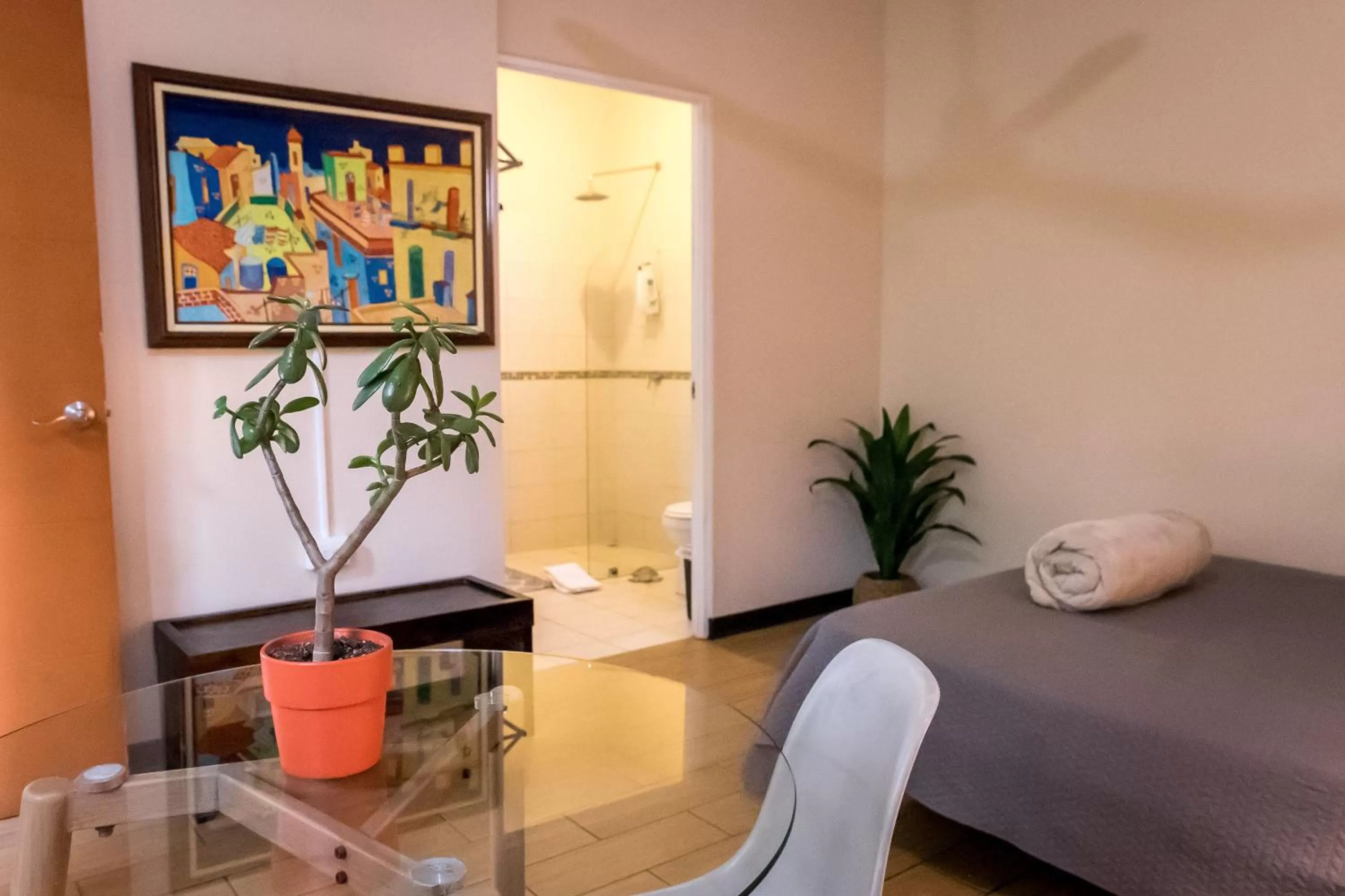 Bedroom in Terida Airport B&B