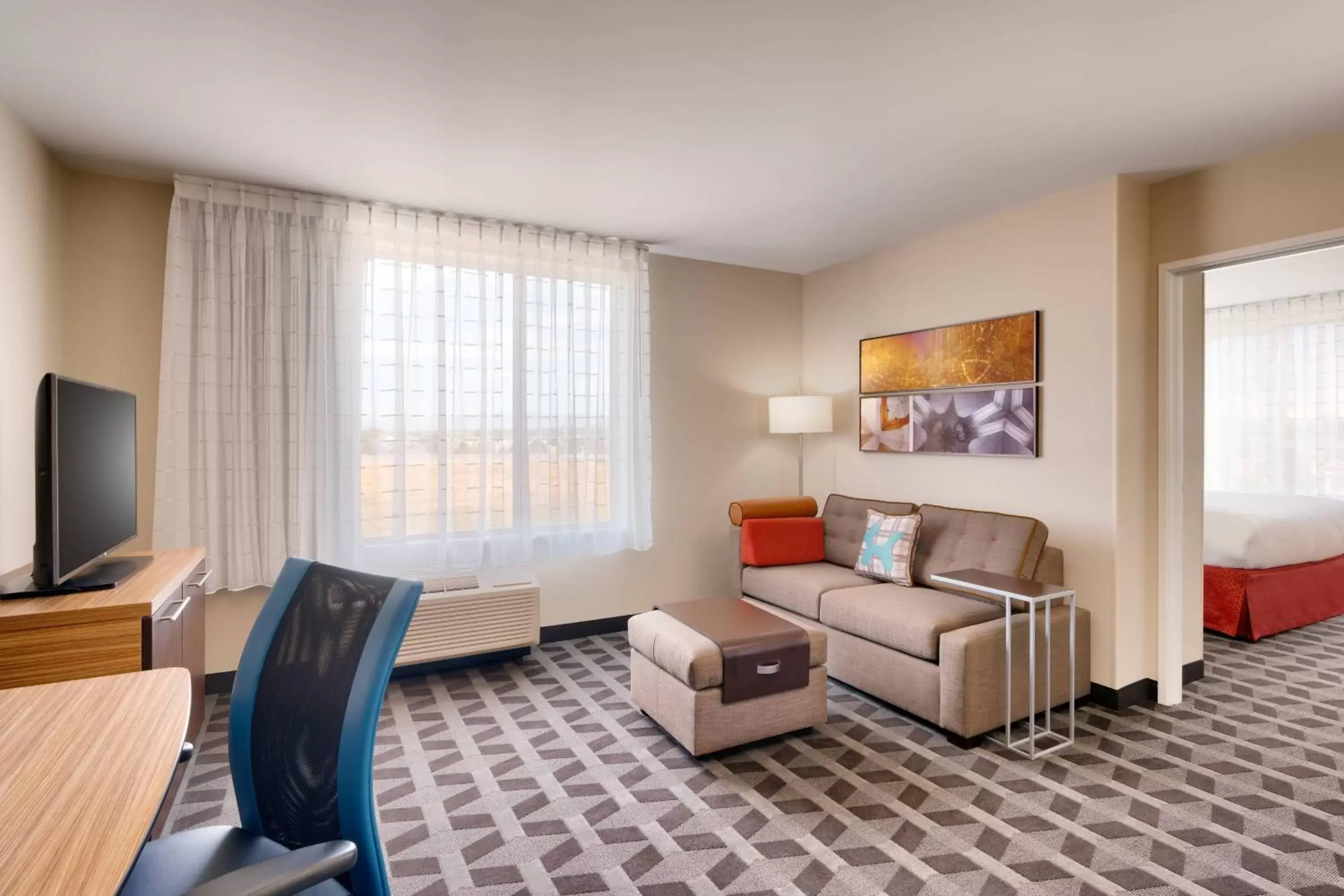 Bedroom, Seating Area in TownePlace Suites by Marriott Salt Lake City Draper
