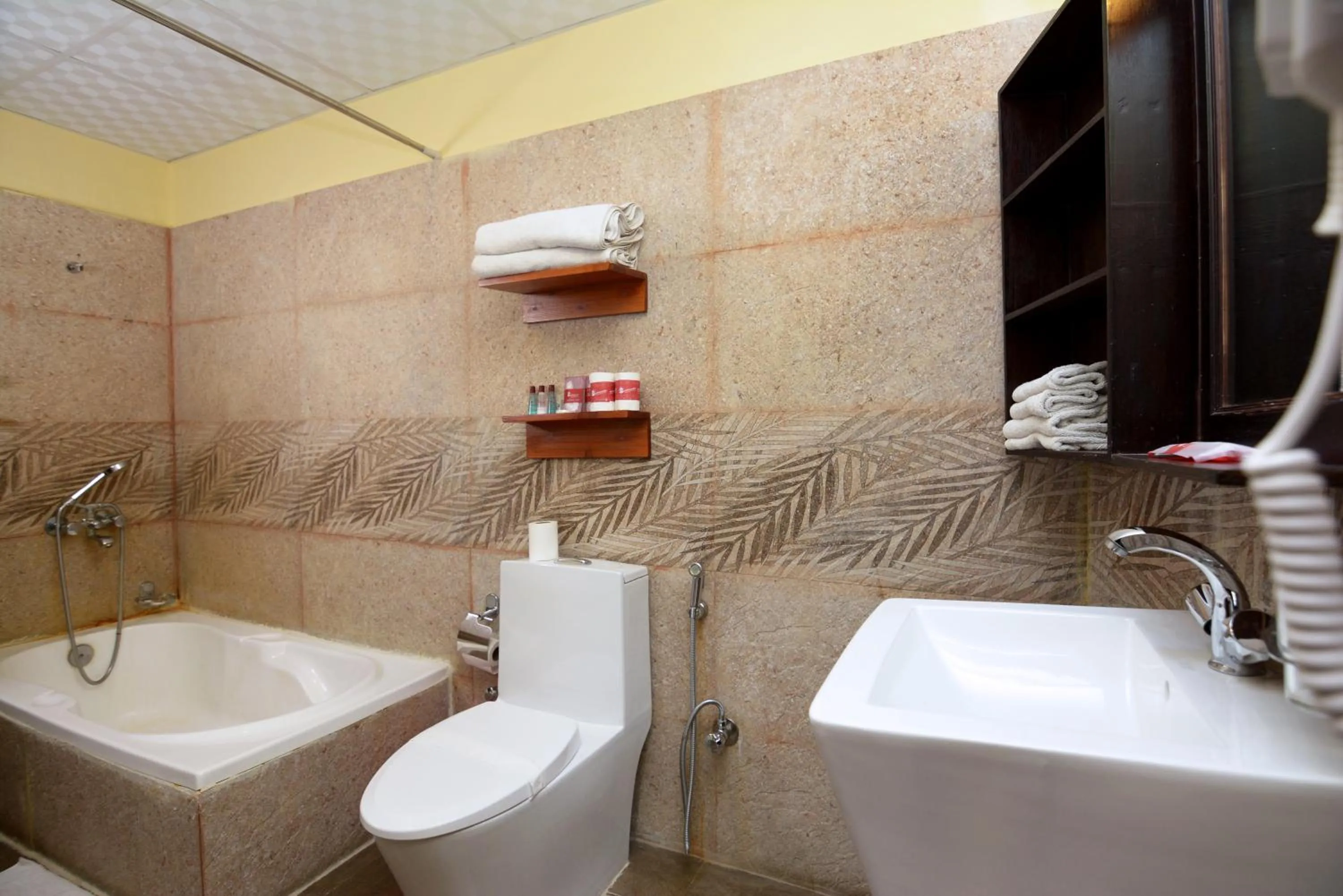 Shower in Kasthamandap Boutique Hotel