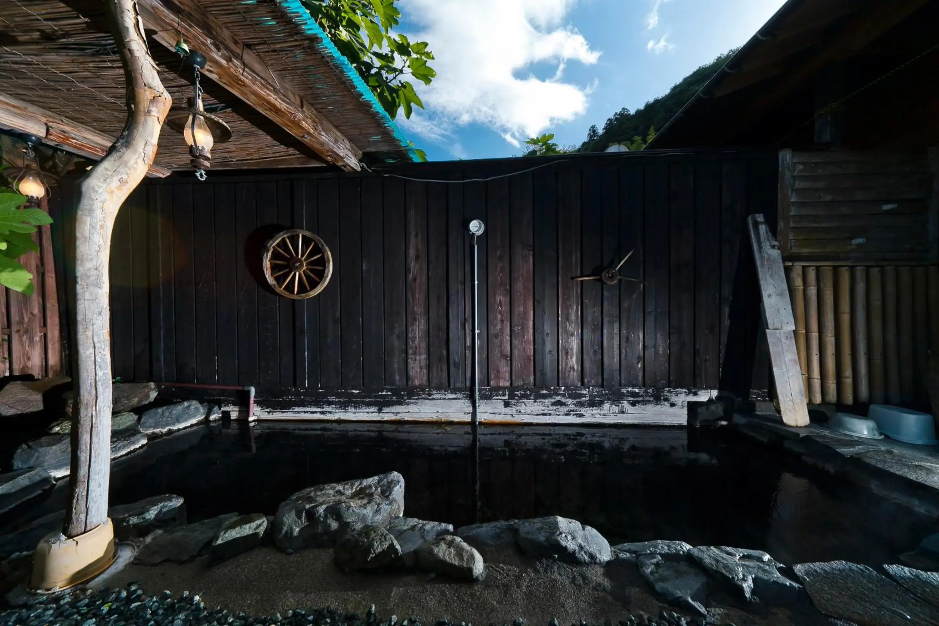 Hot Spring Bath in Manten No Hoshi Hotel