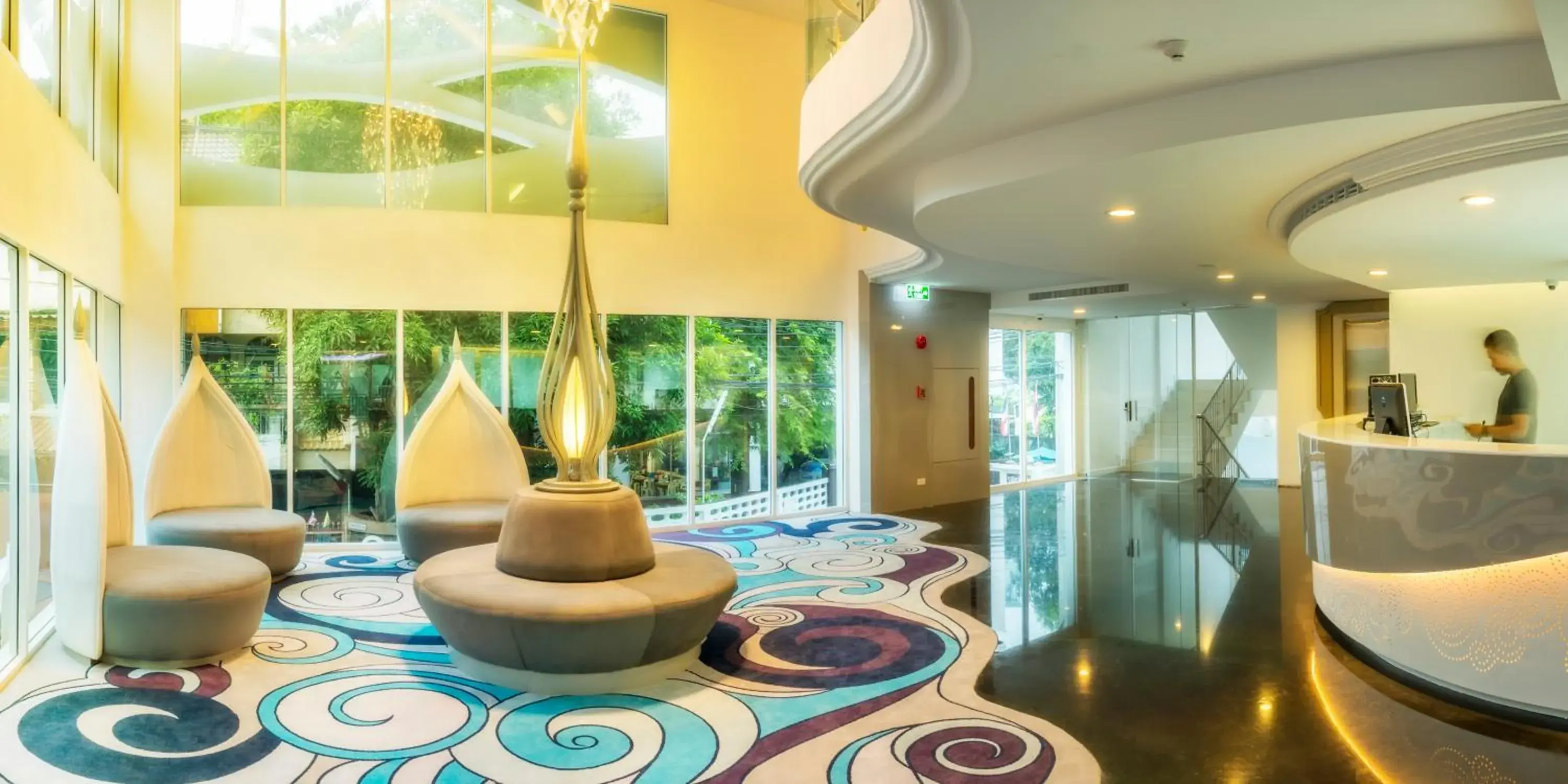 Lobby or reception in Anajak Bangkok Hotel - SHA Plus Lobby or reception in Anajak Bangkok Hotel - SHA Plus