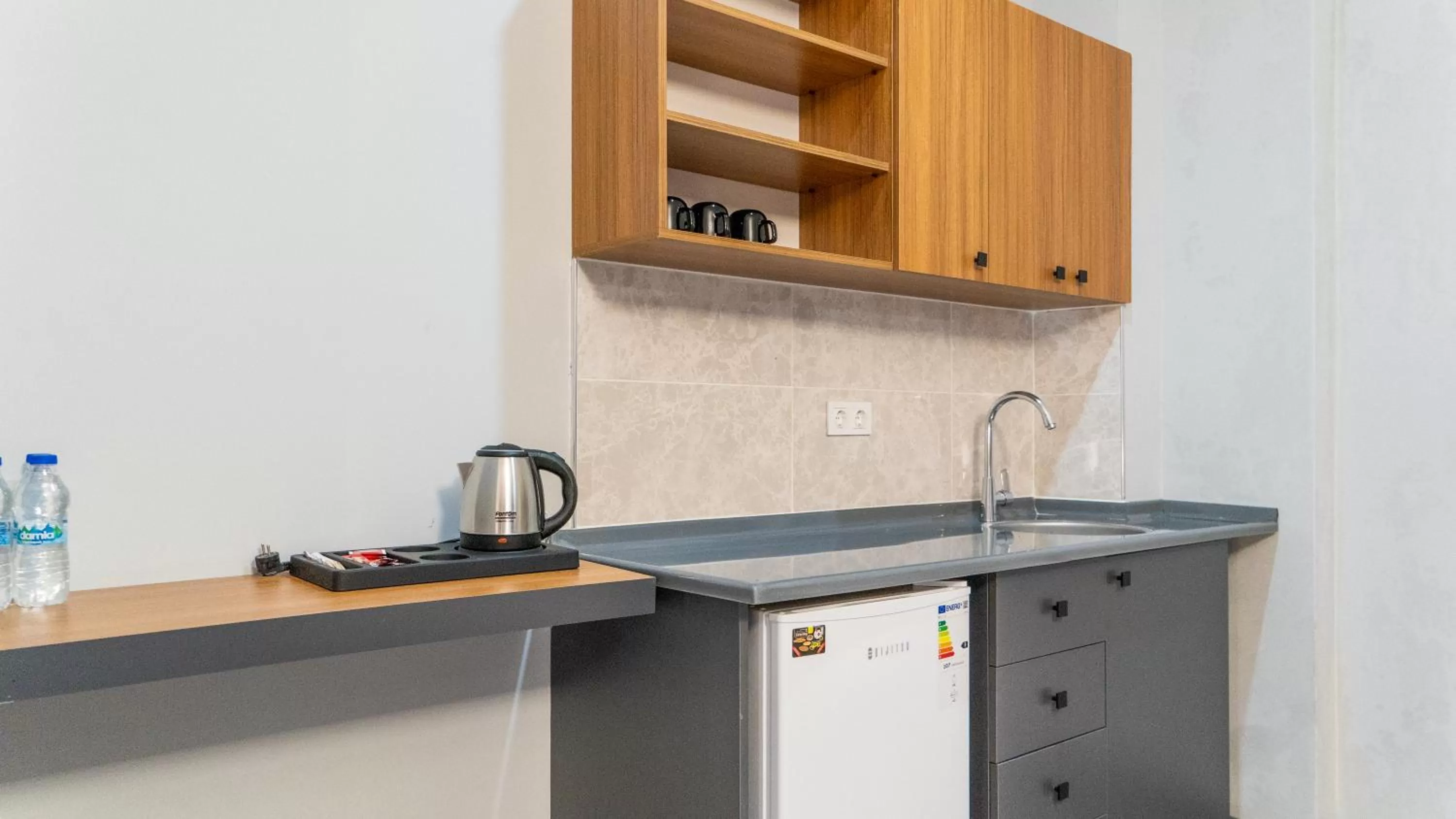 Kitchen or kitchenette in GRAND MOON HOTEL