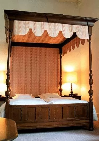 Photo of the whole room, Bed in Hotel und Restaurant Burg Schnellenberg