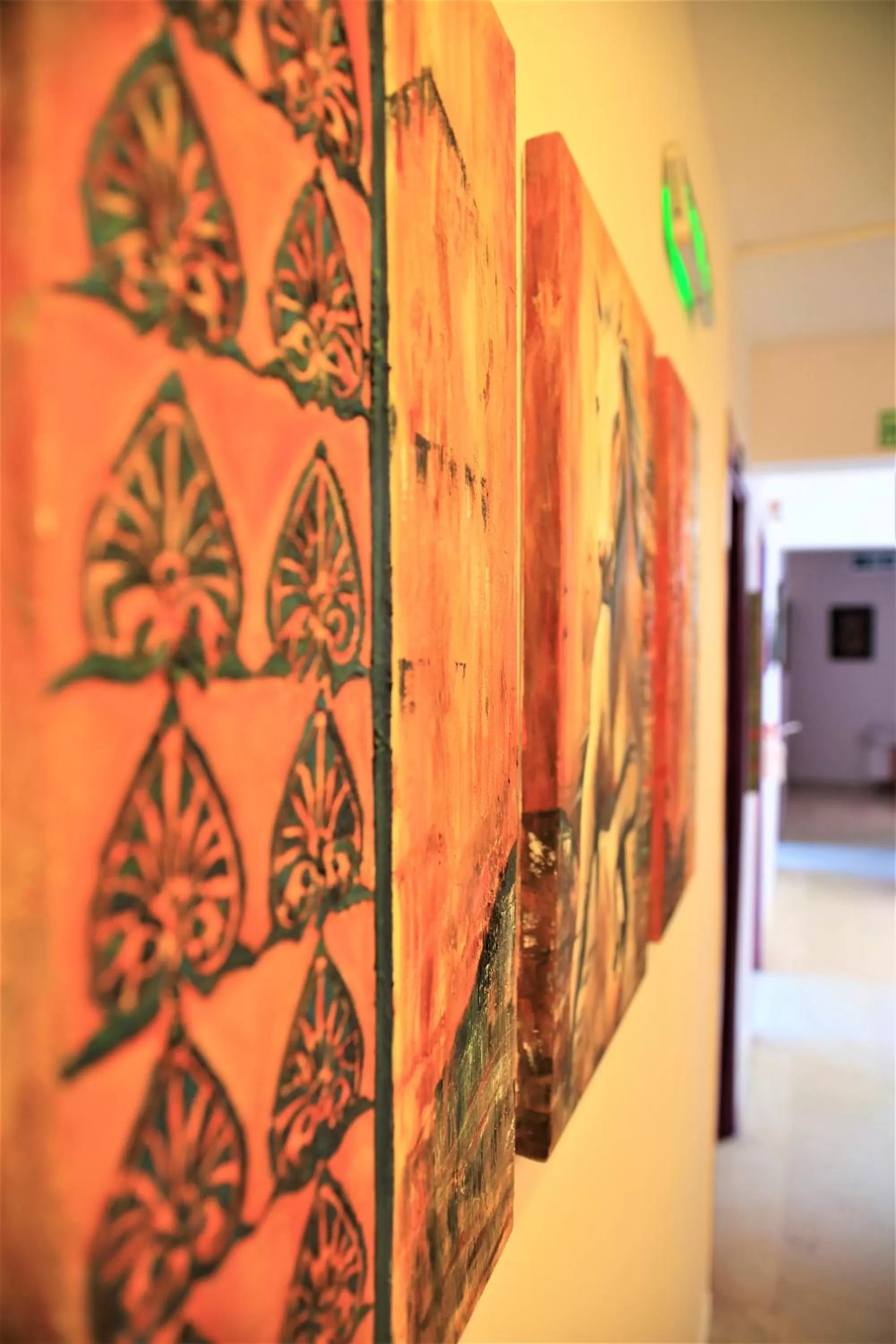 Decorative detail in Lavender Otel