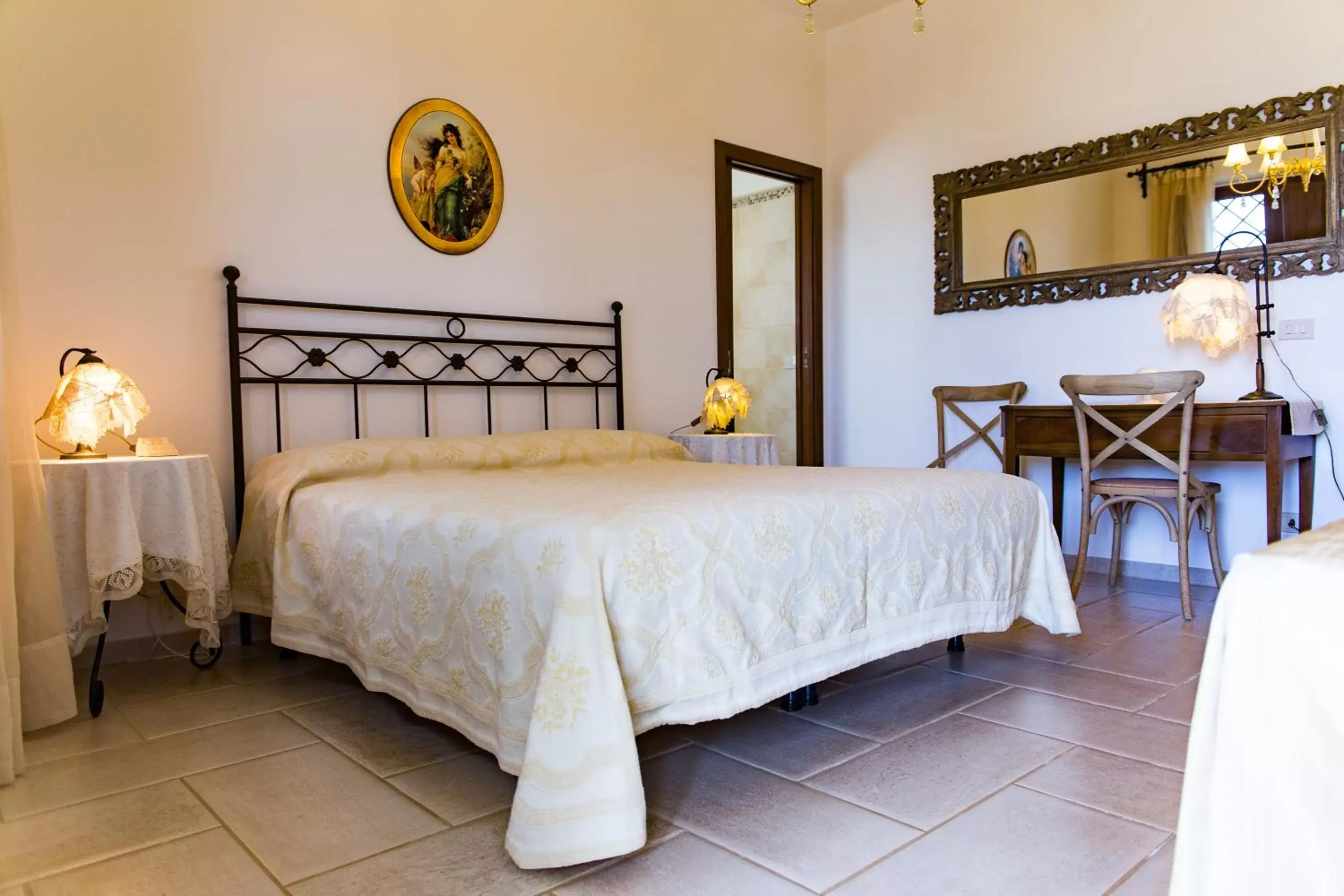 Bed in Villa Narducci