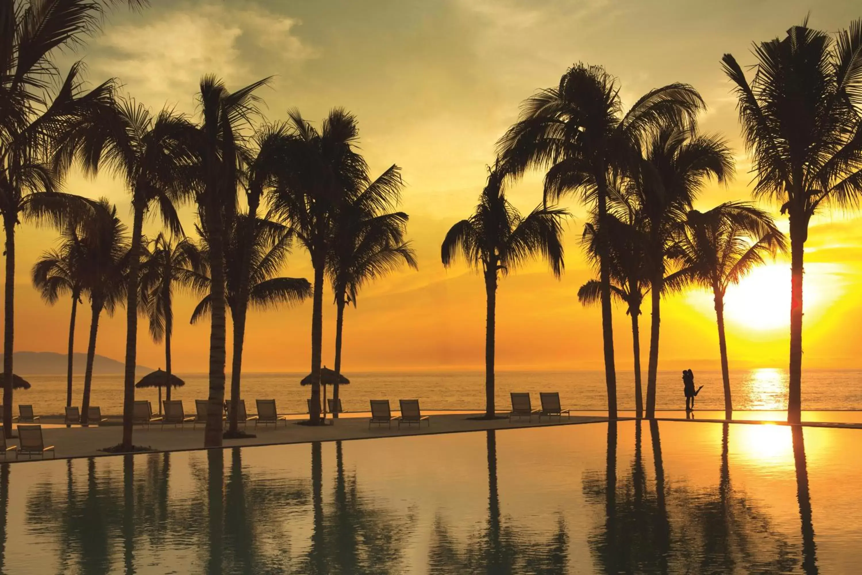 View (from property/room), Swimming Pool in Secrets Vallarta Bay Resort & SPA - Adults Only