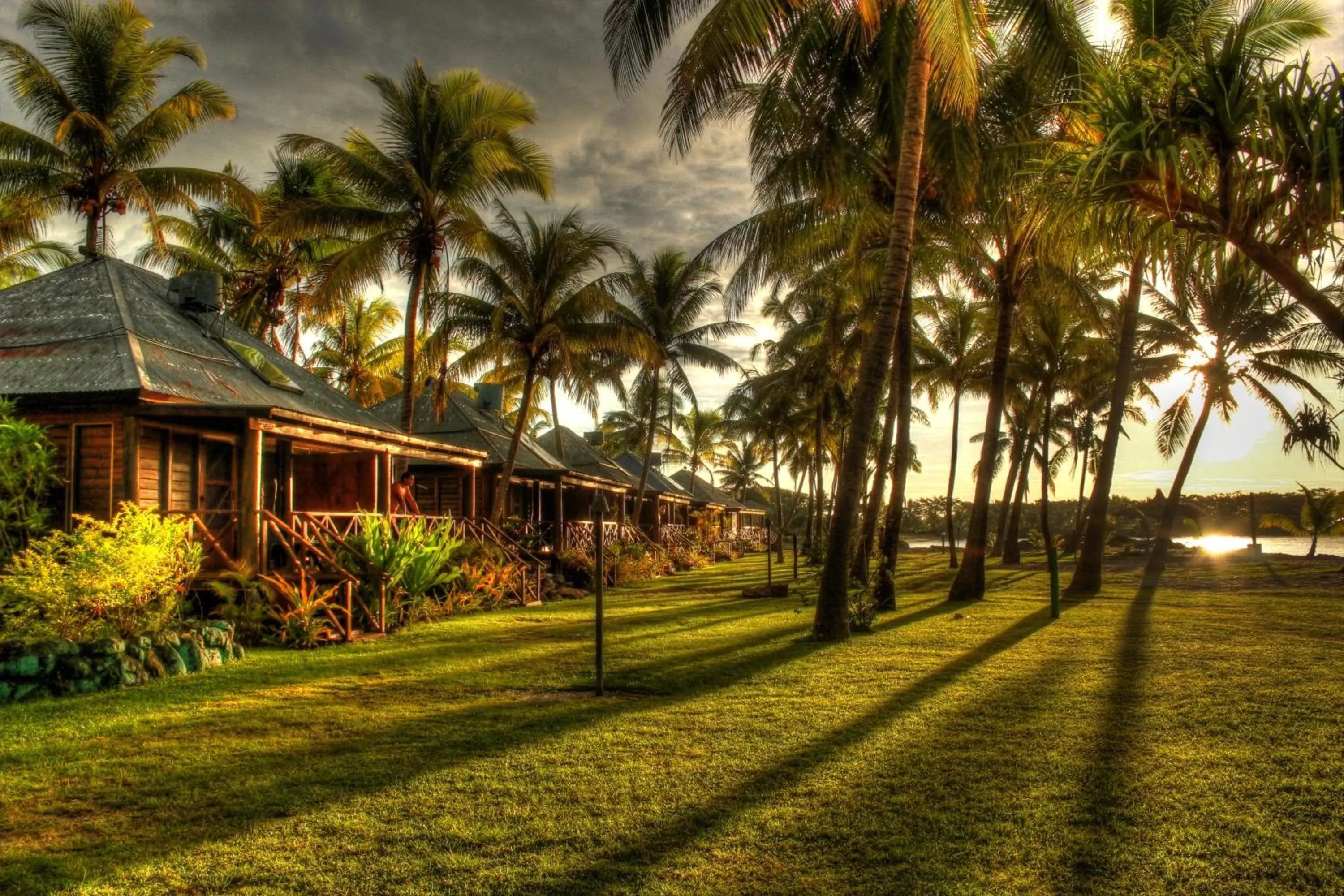 Garden in Club Fiji Resort