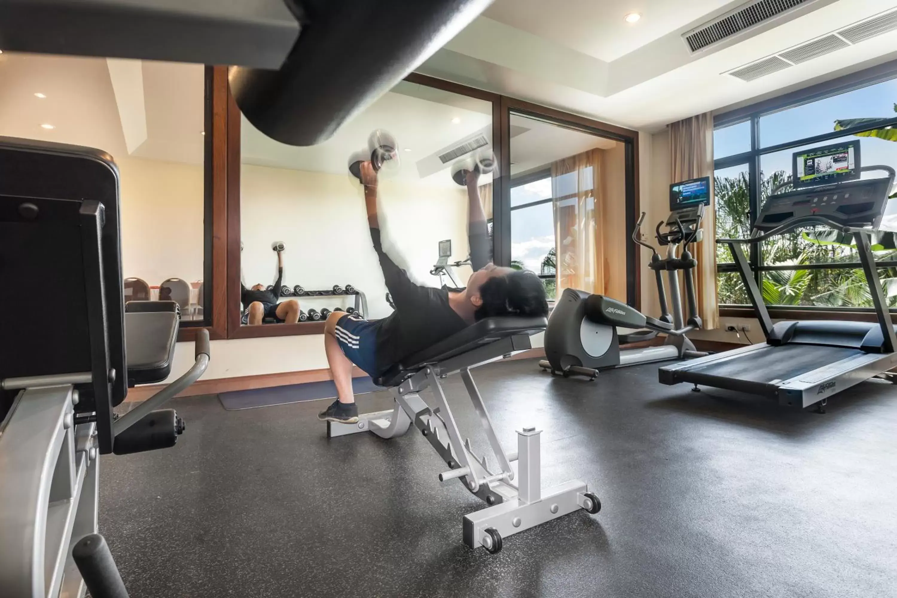 Fitness centre/facilities in Katiliya Mountain Resort And Spa Fitness centre/facilities in Katiliya Mountain Resort And Spa