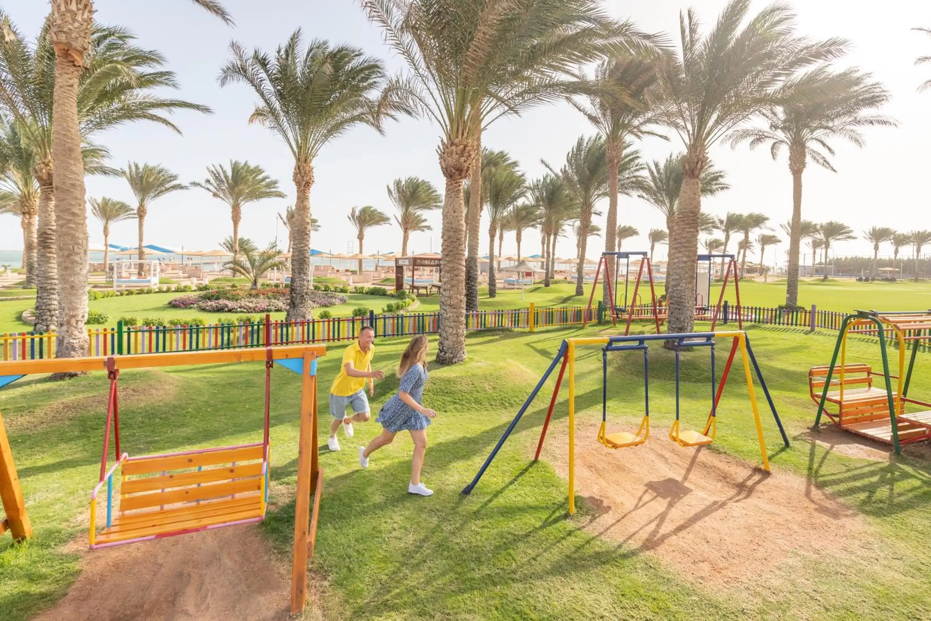 Property building, Children's Play Area in Pickalbatros Royal Moderna Sharm "Aqua Park"