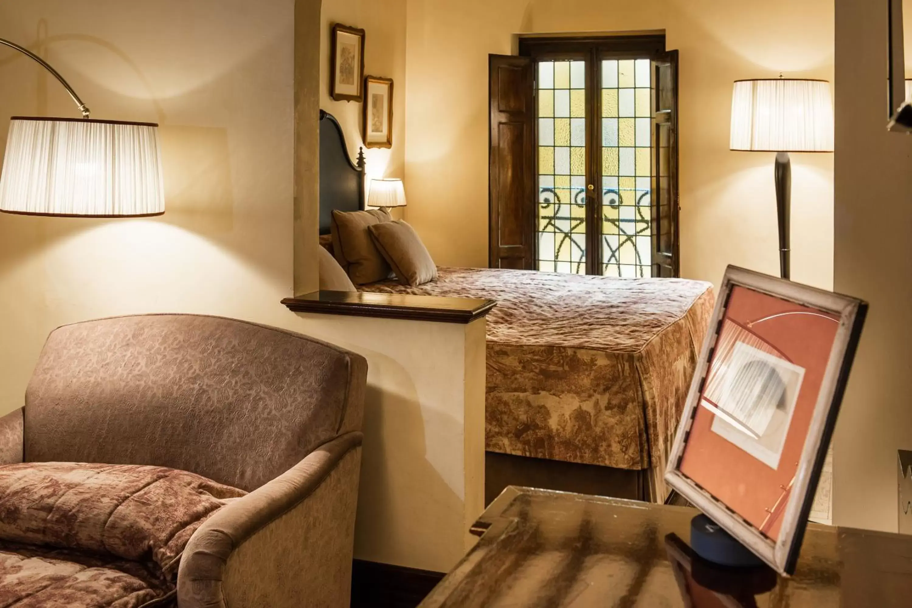 Bed in Grand Hotel Baglioni Bed in Grand Hotel Baglioni