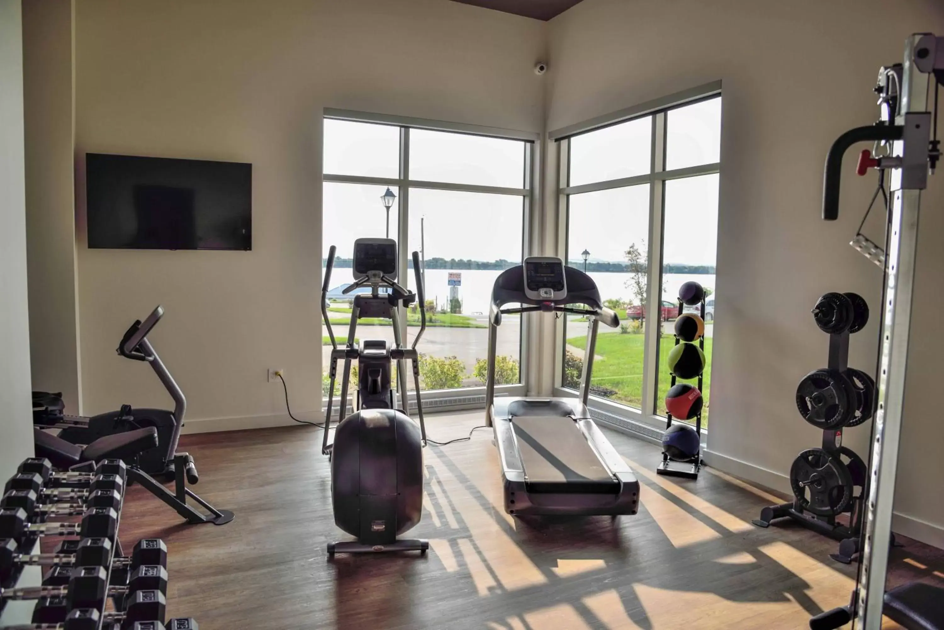 Fitness centre/facilities, Fitness Center/Facilities in Complexe La cache du Lac Champlain