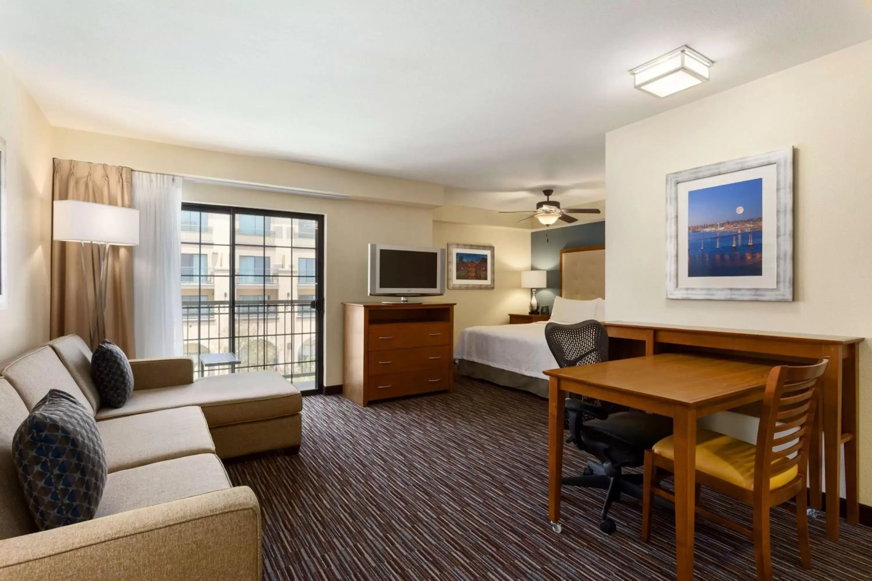 Photo of the whole room, Seating Area in Homewood Suites by Hilton San Diego Airport-Liberty Station